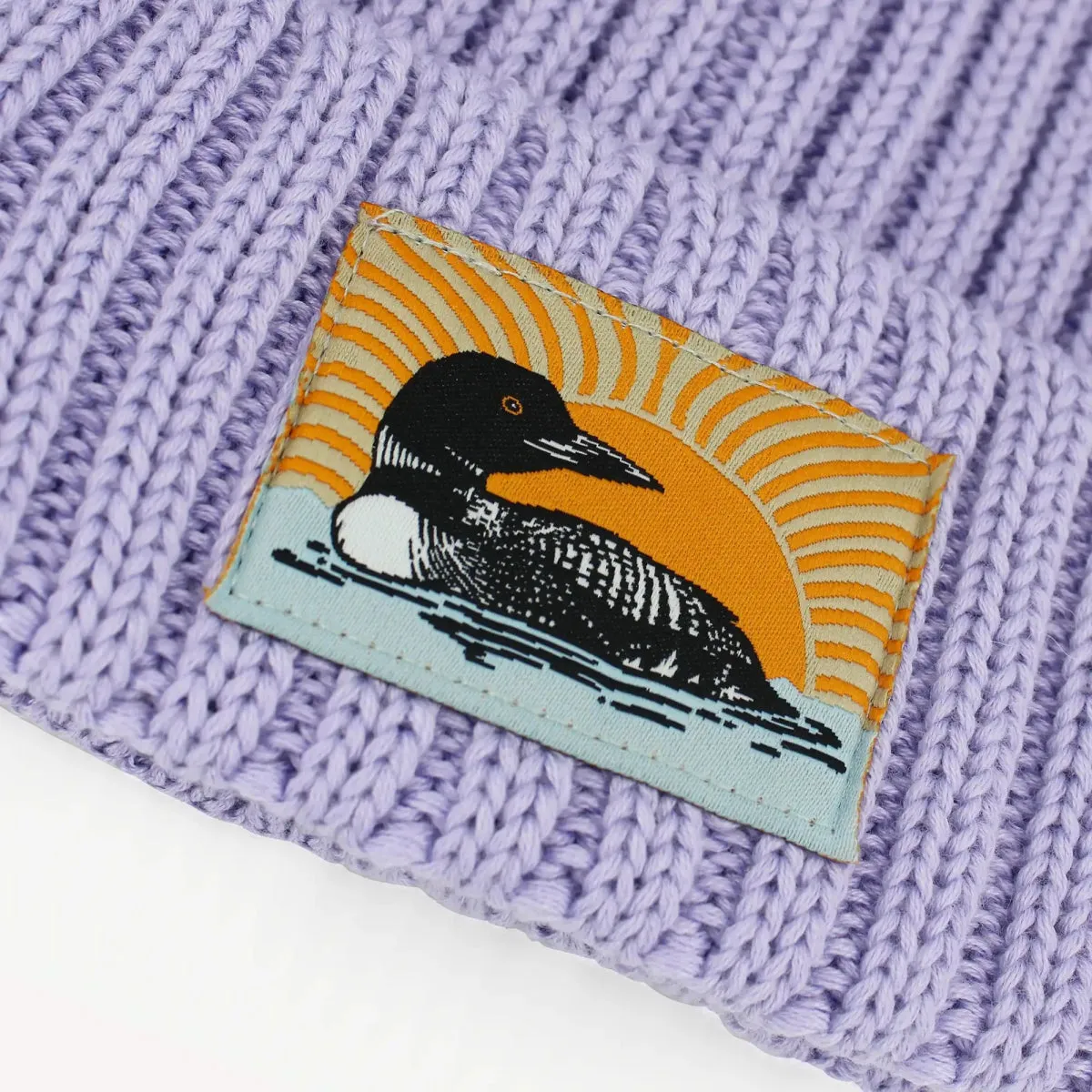 Loon Ribbed Recycled Beanie