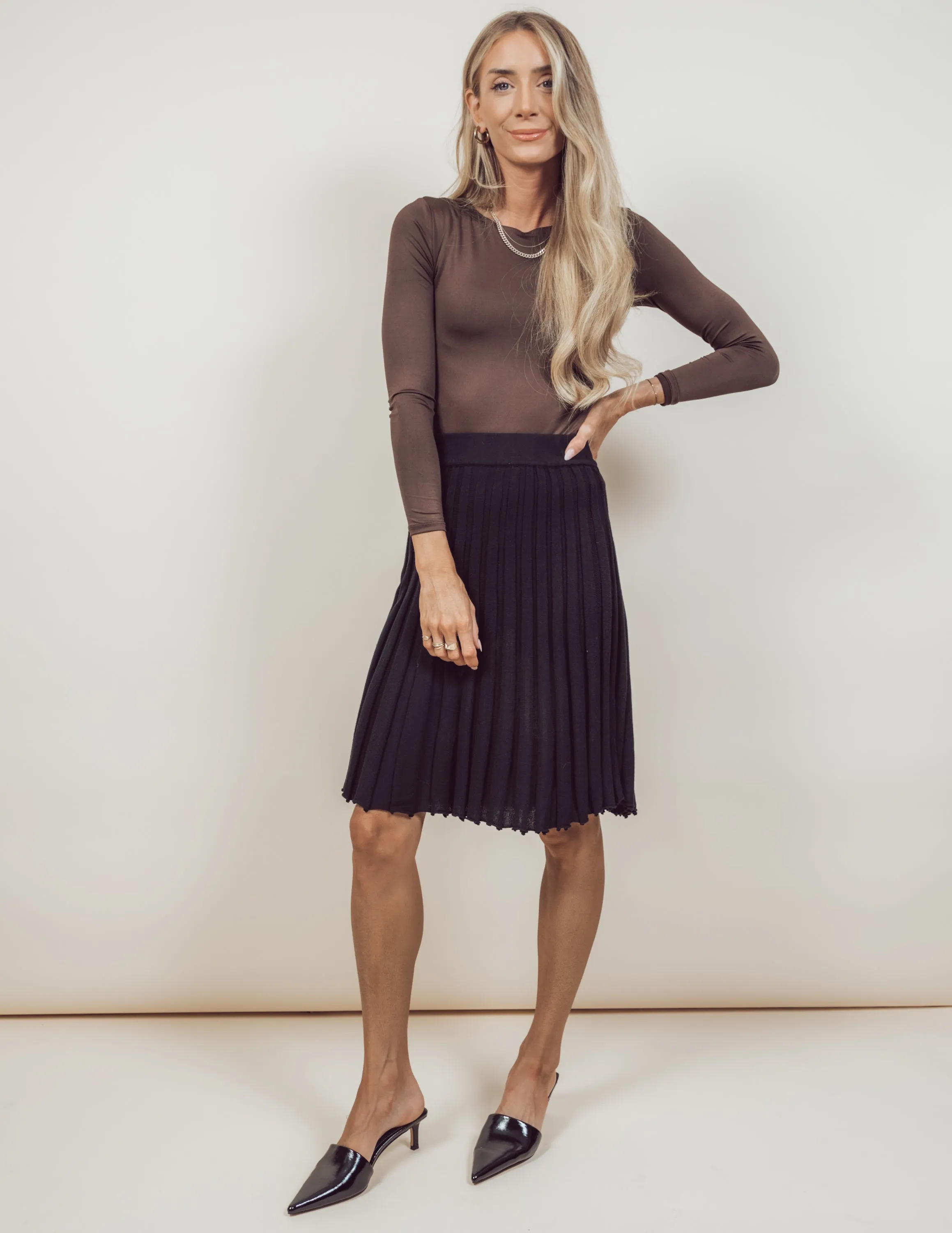 Lorie Pleated Skirt