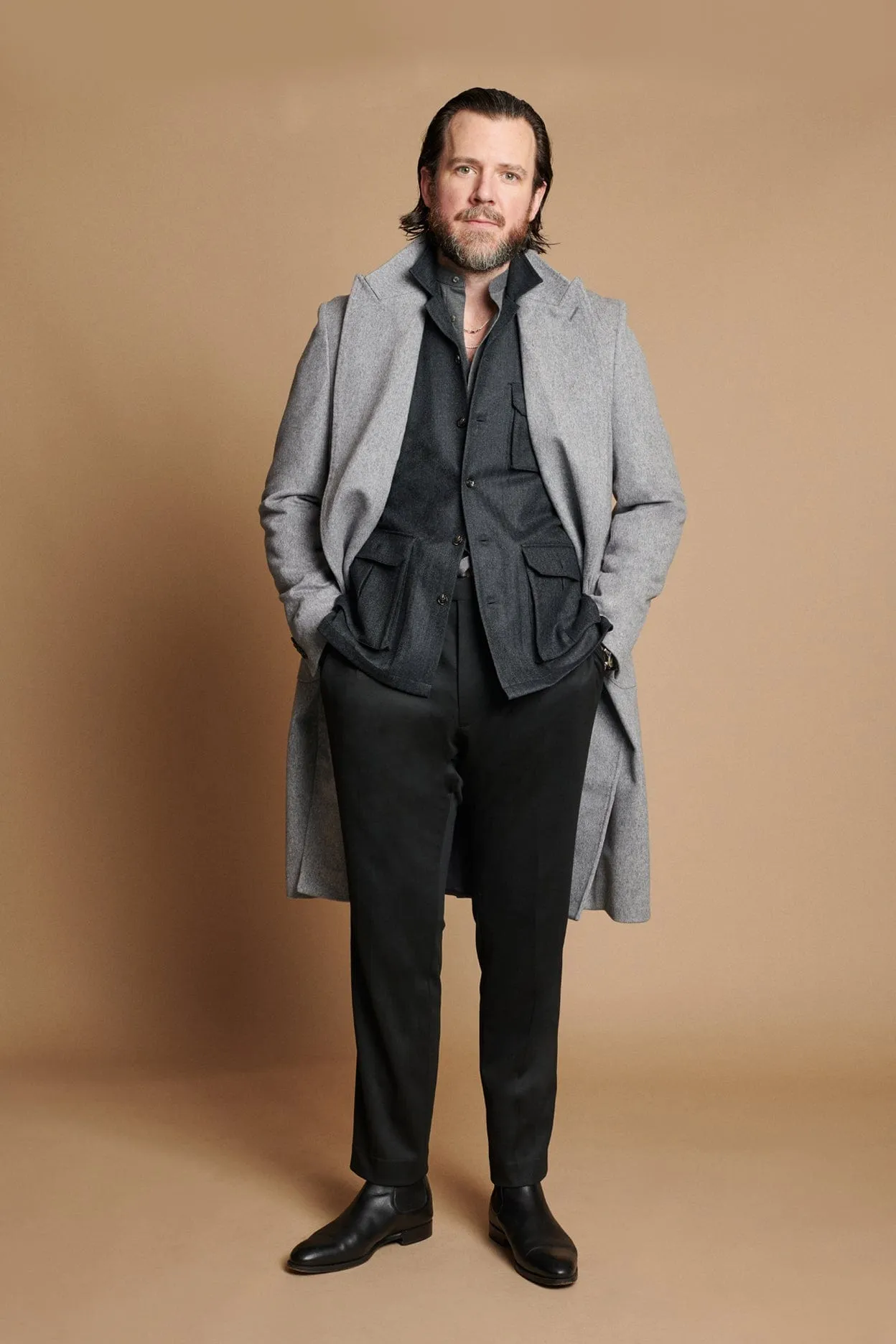 Loro Piana 100% Cashmere Overcoat