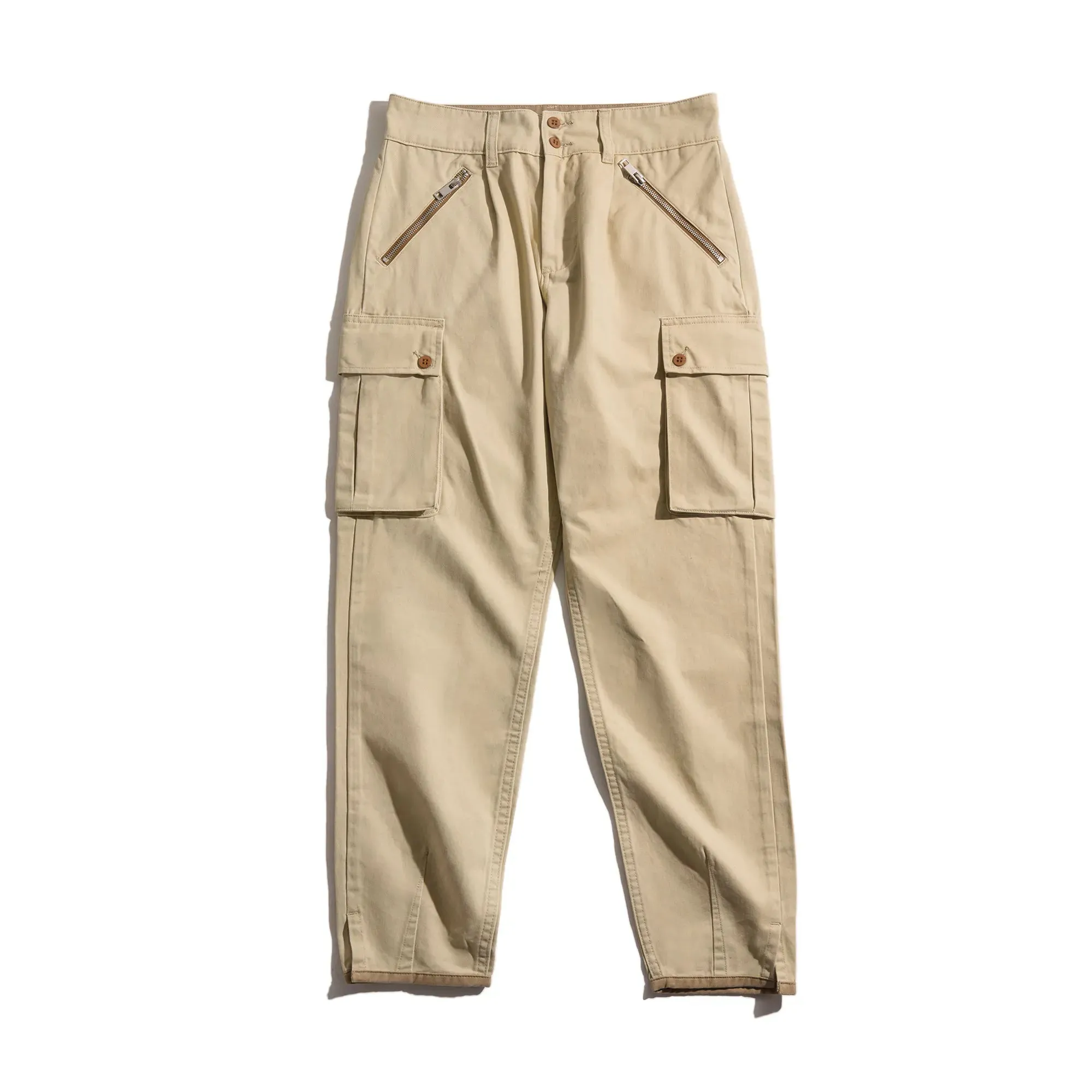 Madden Vintage Khaki Mountain Pants - Straight Leg Casual Pants