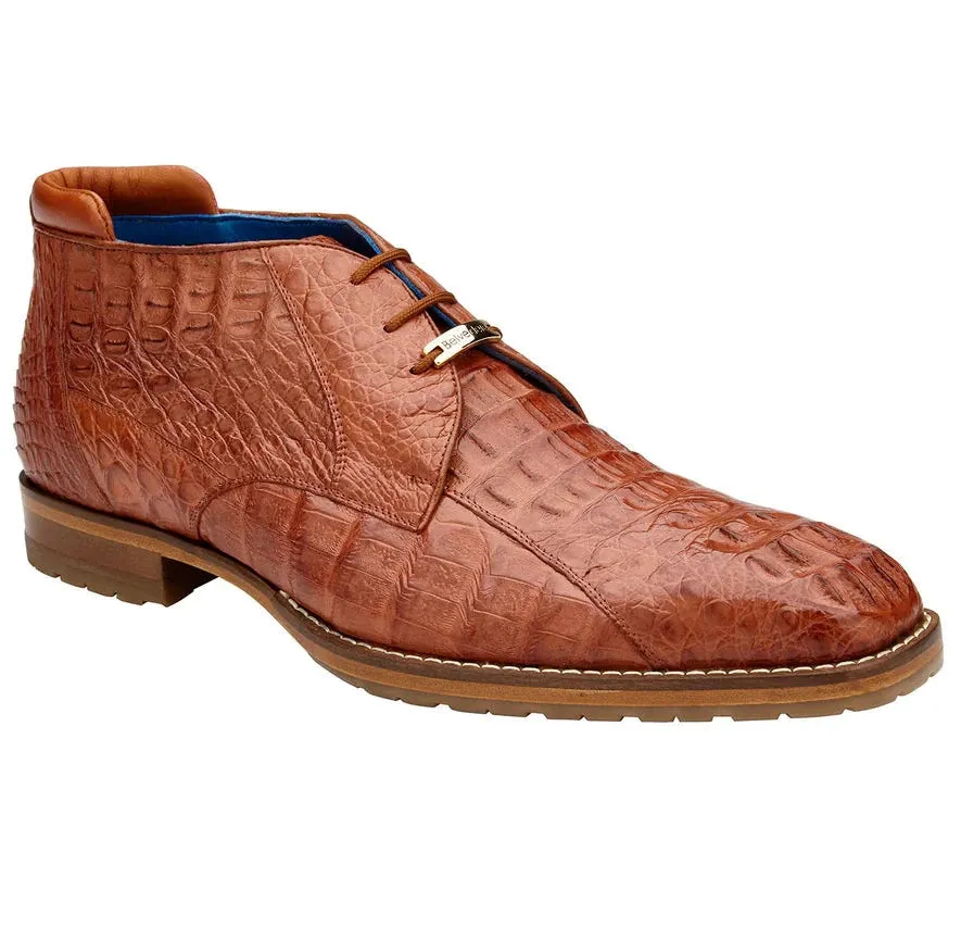 Marcello Hornback Crocodile Ankle Boot by Belvedere