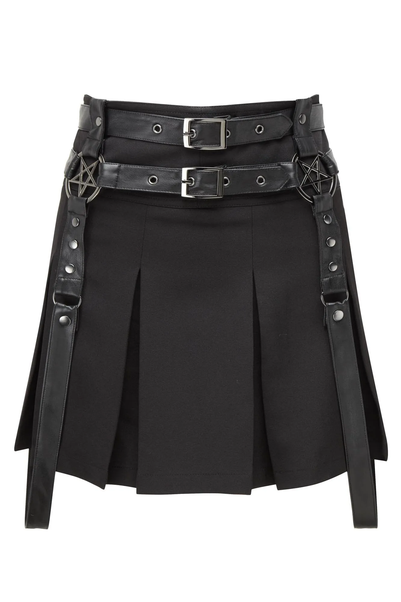 Mayhem Light The Fire Mini Skirt [B]