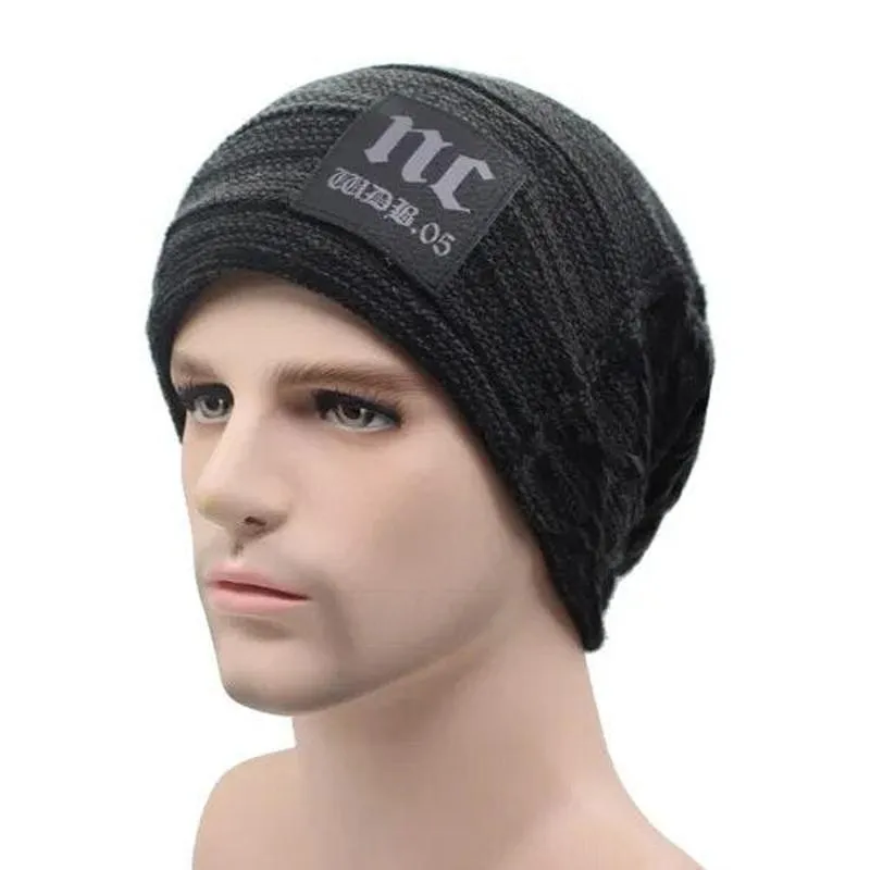 Men Slouchy Beanie NC Style