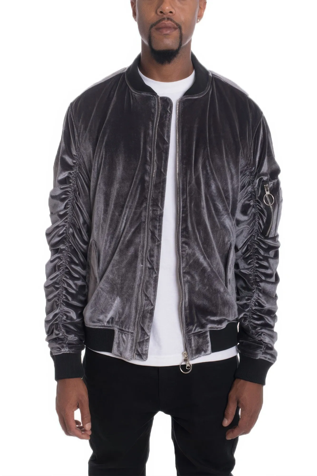 Men's Casual Slim Fit Bomber Jacket