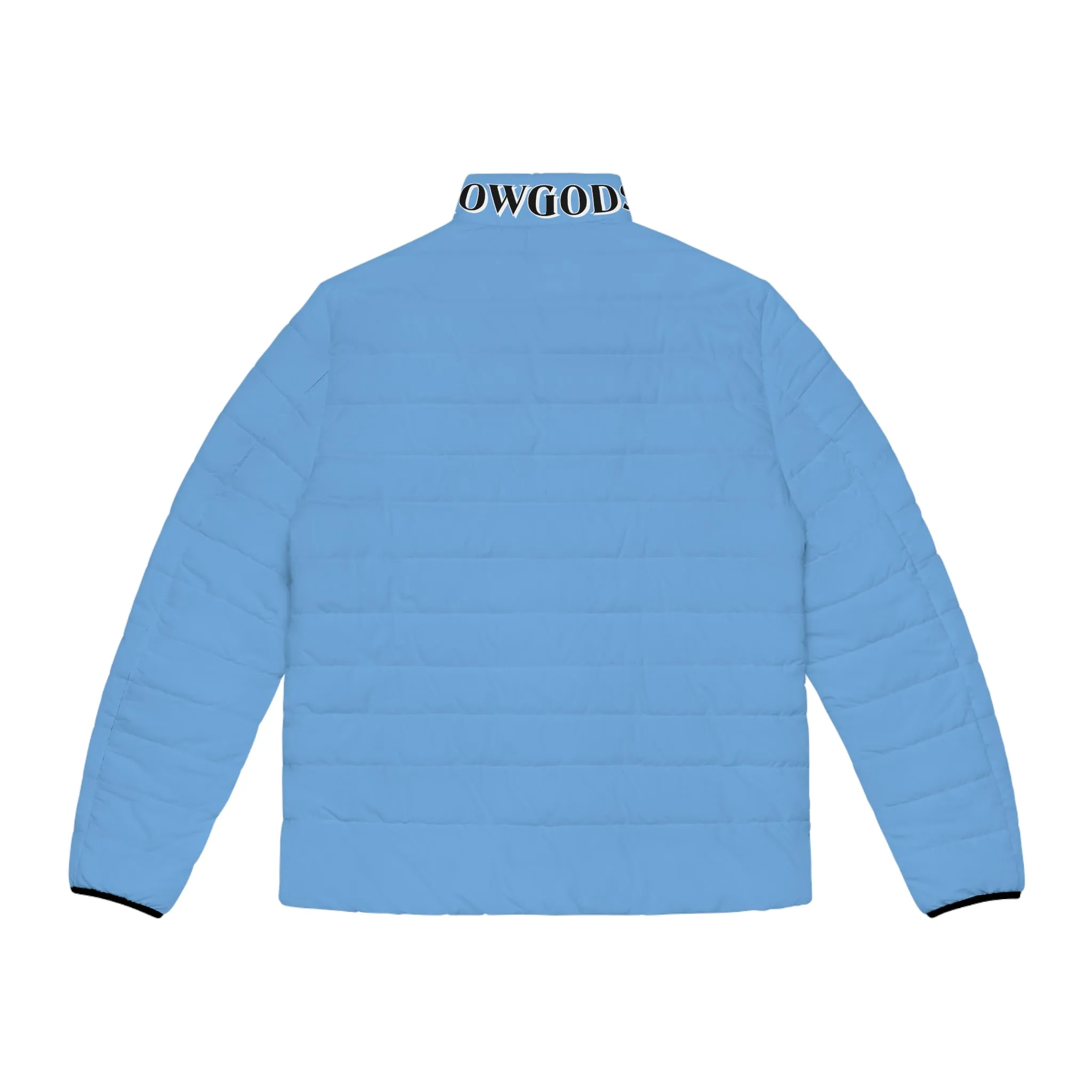 Men's CROWGODSHI Puffer Jacket, SKY BLUE