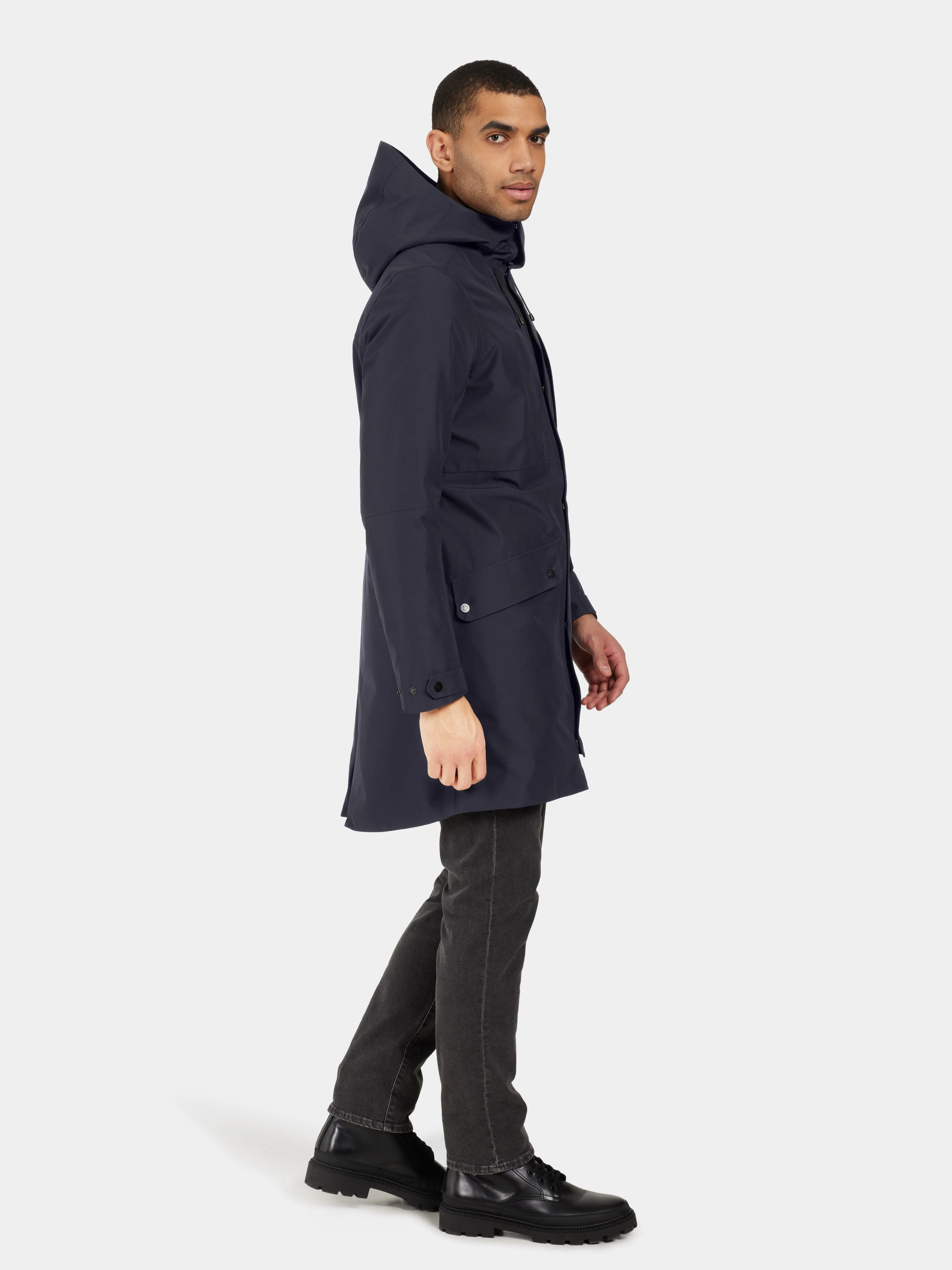 MEN'S FALKE PARKA - DARK NIGHT BLUE