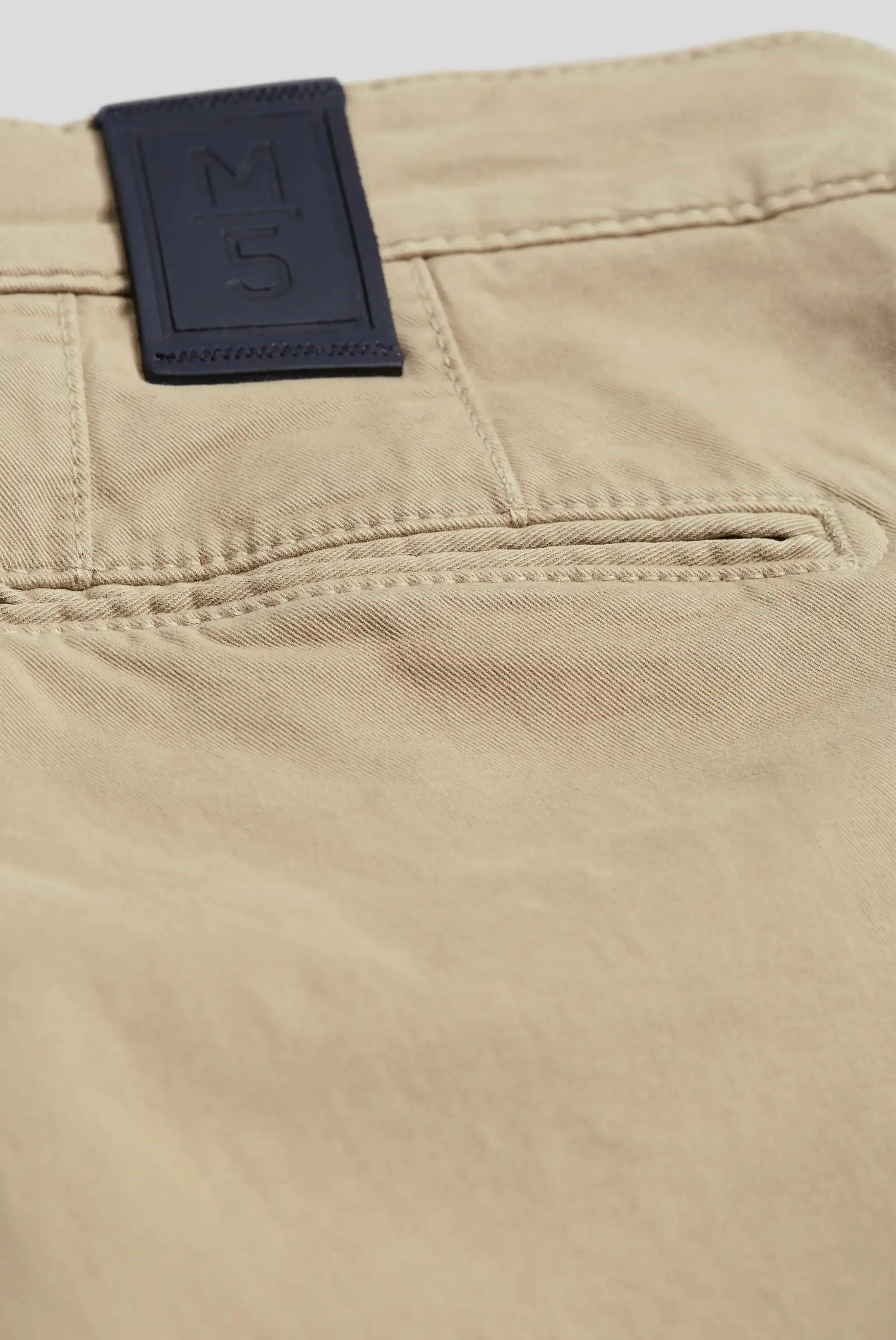 MEYER M5 Jeans - 6001 Soft Stretch Cotton Chinos - Beige