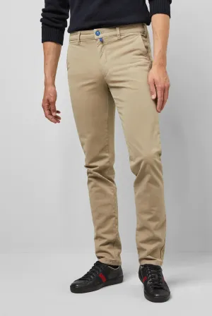 MEYER M5 Jeans - 6001 Soft Stretch Cotton Chinos - Beige