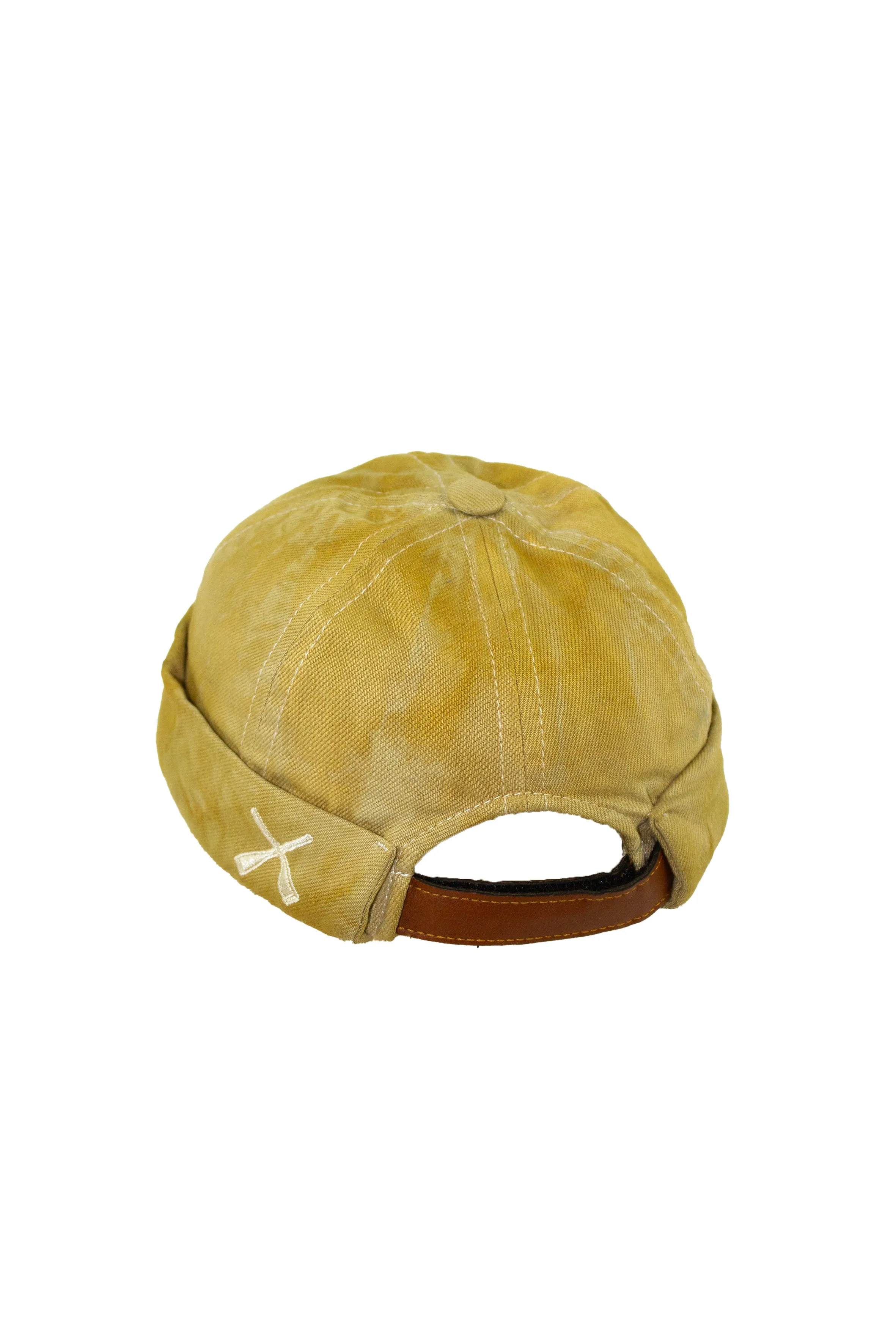 MIKI DOCKER HAT HAND DIED - BARK CHESNUT