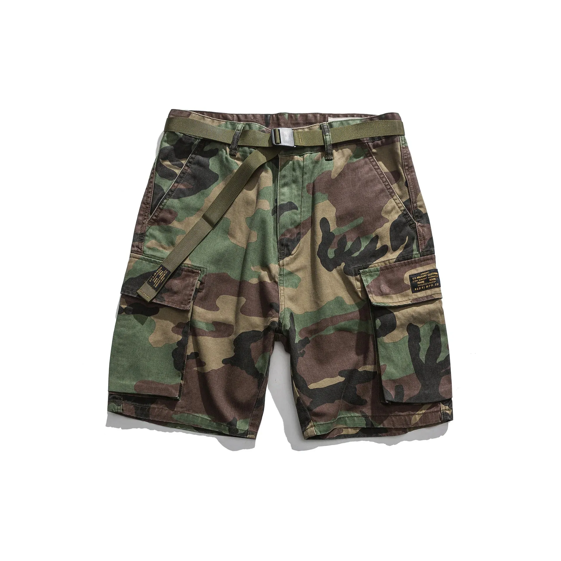 Military Camouflage Cargo Pants Men Clothing - Japanese Streetwear