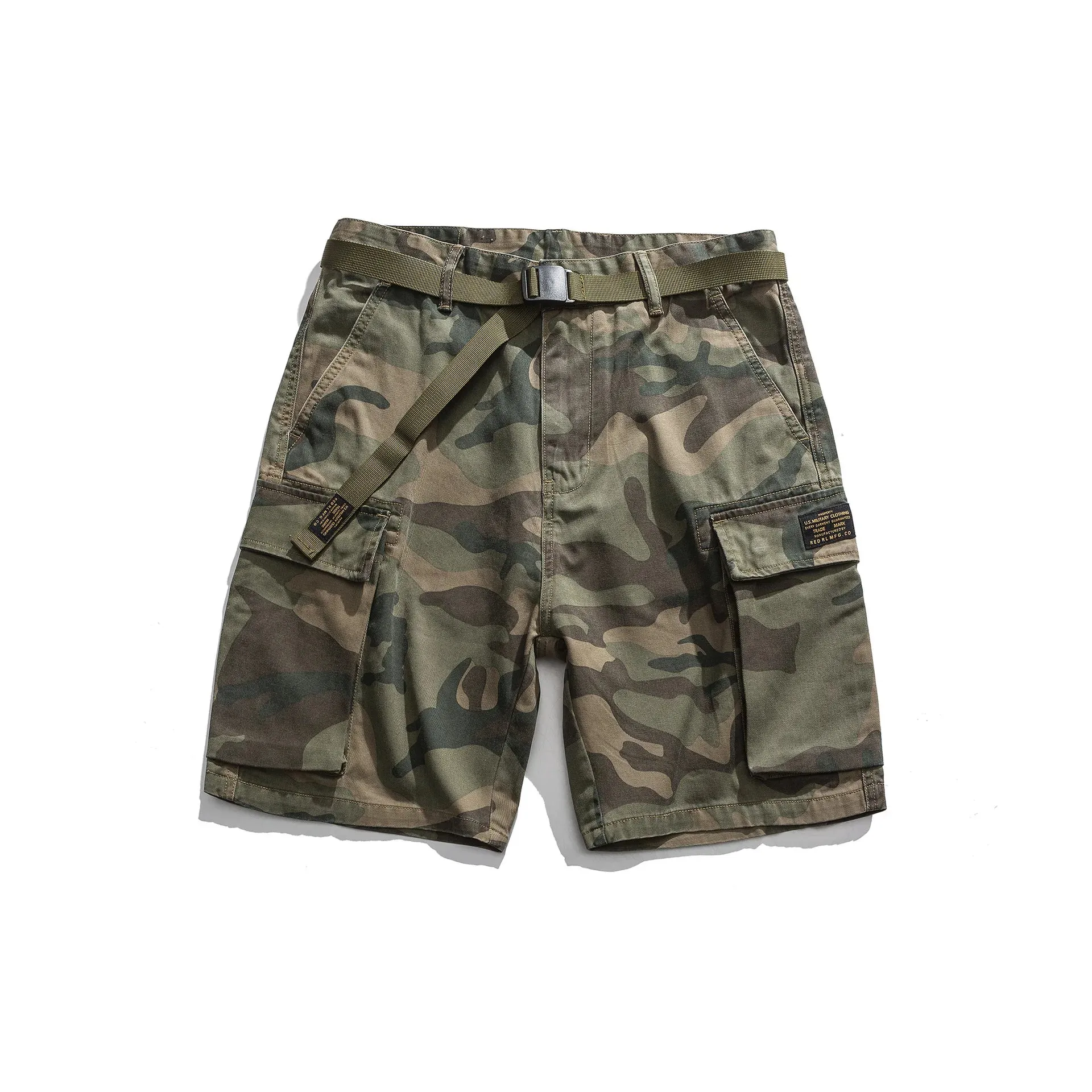 Military Camouflage Cargo Pants Men Clothing - Japanese Streetwear