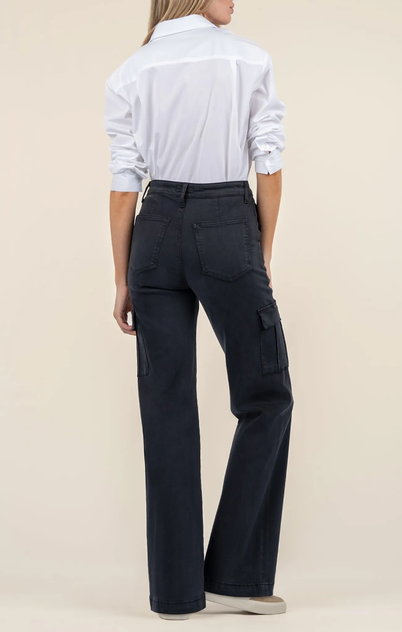 Miller High Rise Wide Leg Cargo Pants