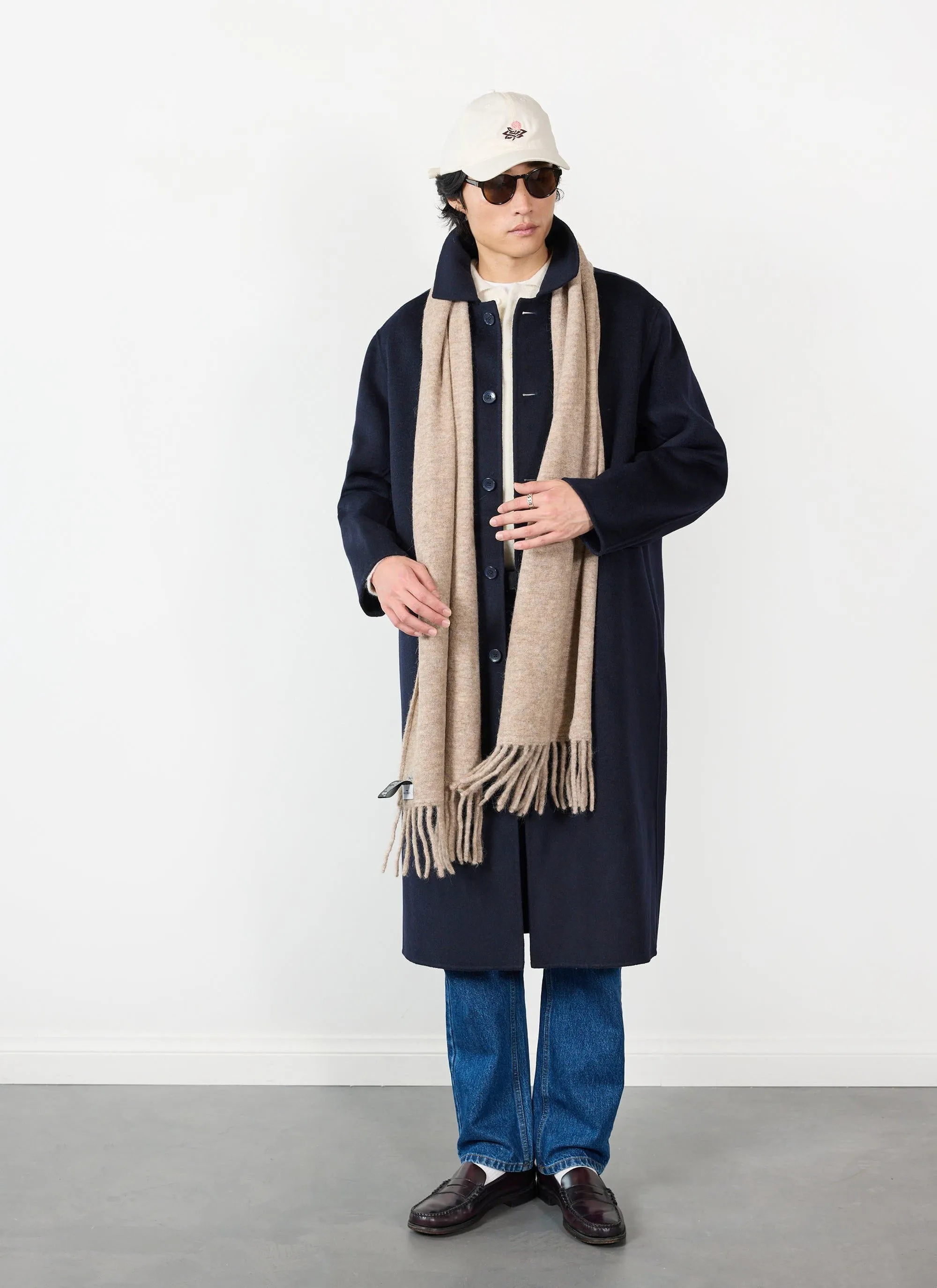 Minnesota Overcoat | Wool | Navy