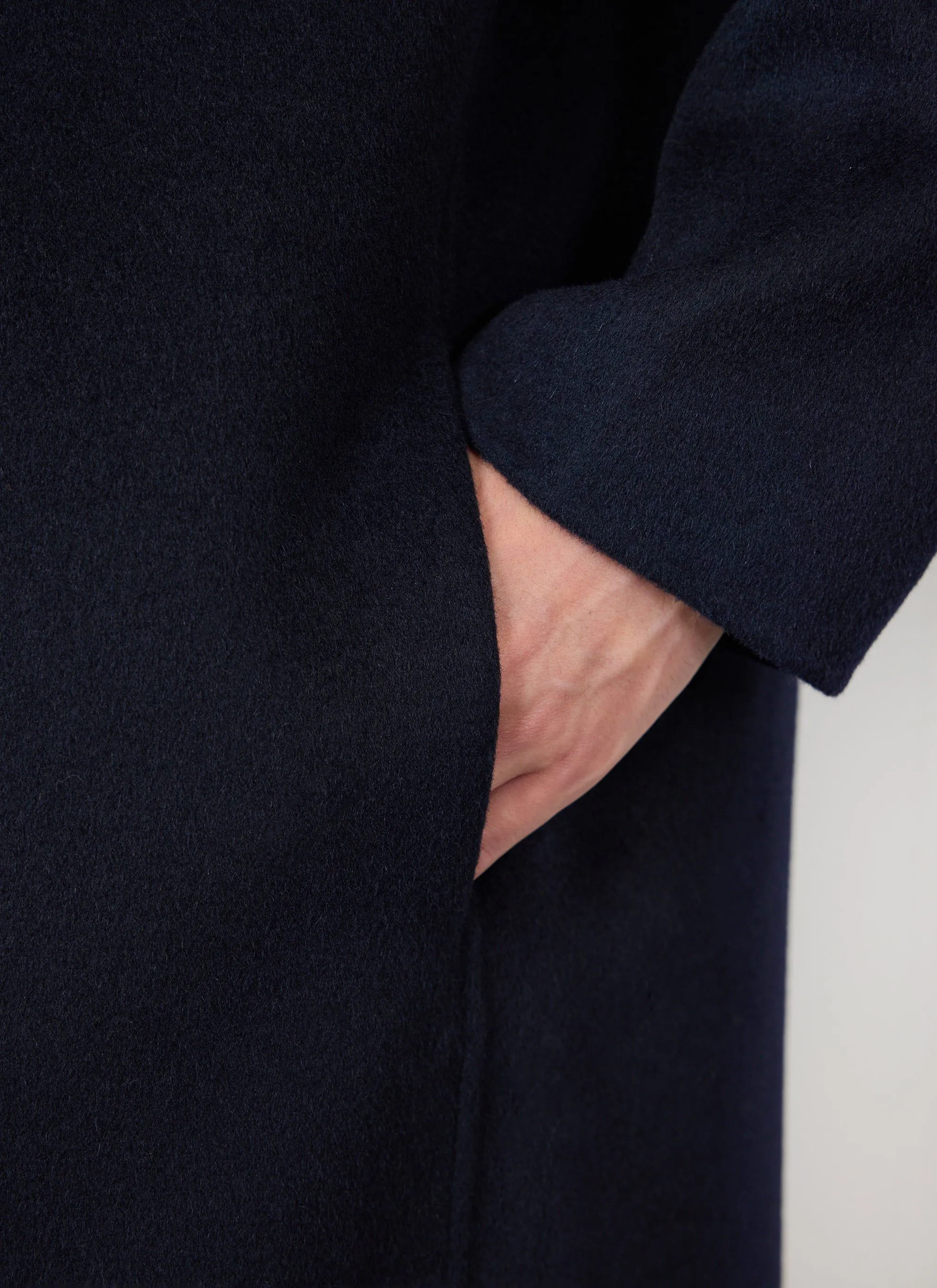 Minnesota Overcoat | Wool | Navy