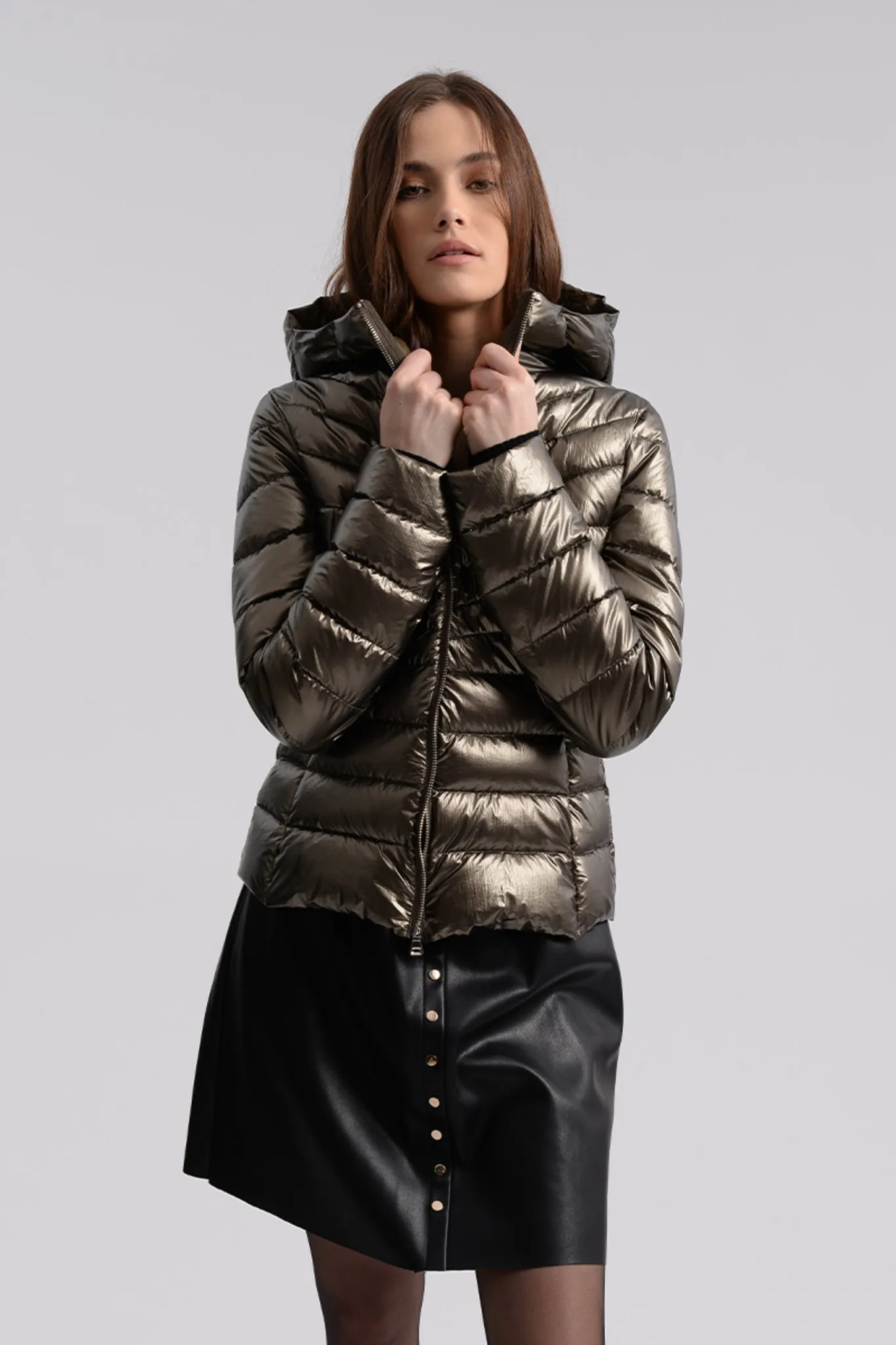 Molly Bracken Kahki Padded Jacket