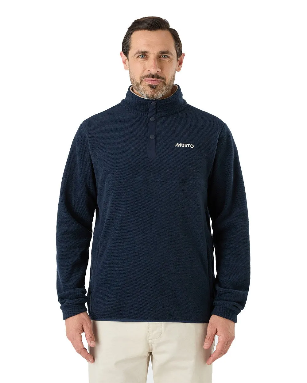 Musto Mens Classic Fleece Pullover