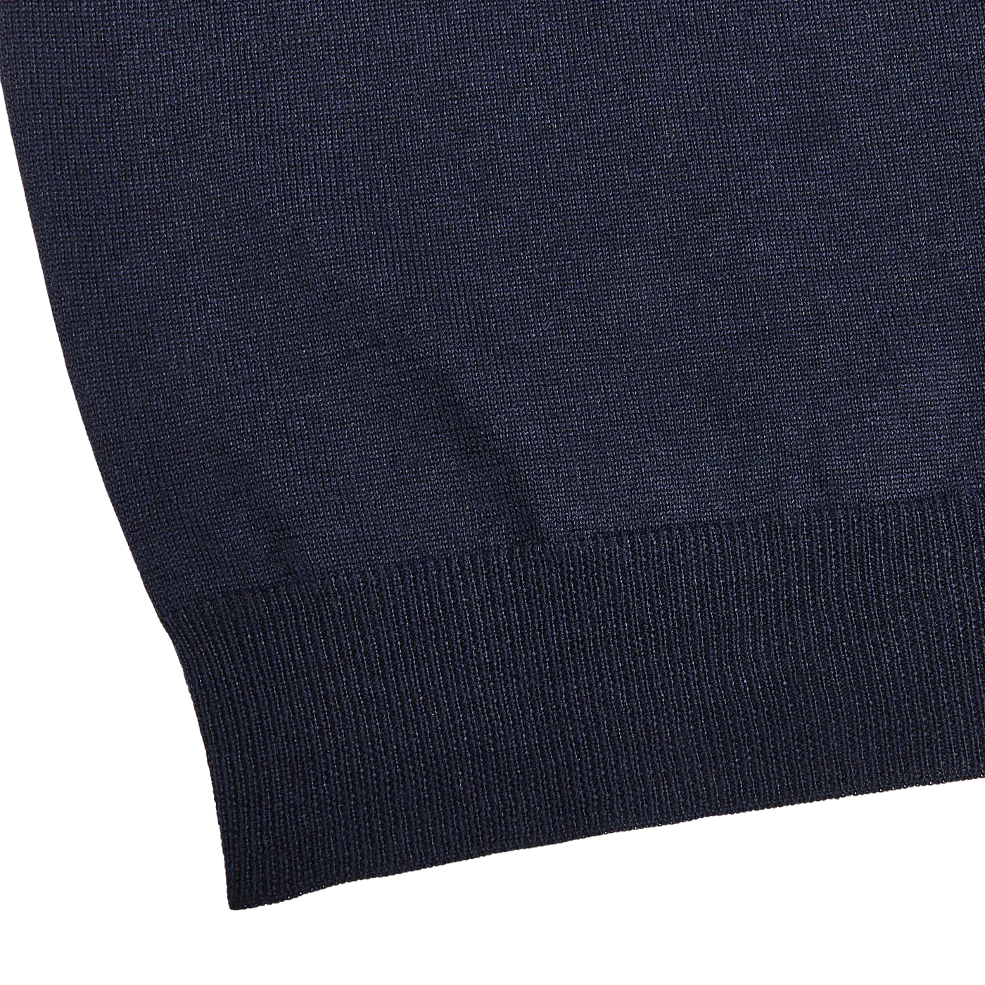 Navy Extra Fine Merino Crew Neck