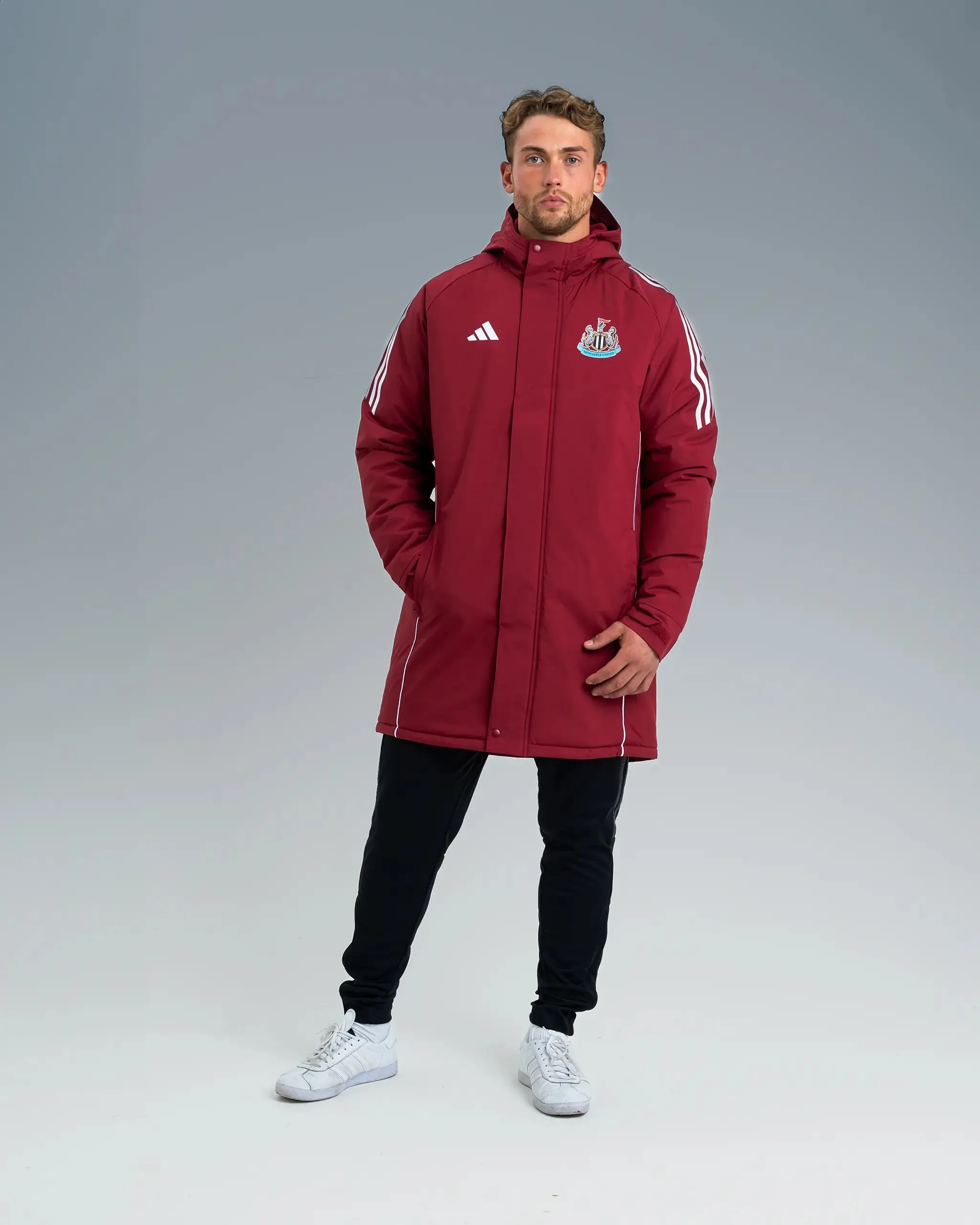 Newcastle United adidas 24/25 Players' Stadium Parka