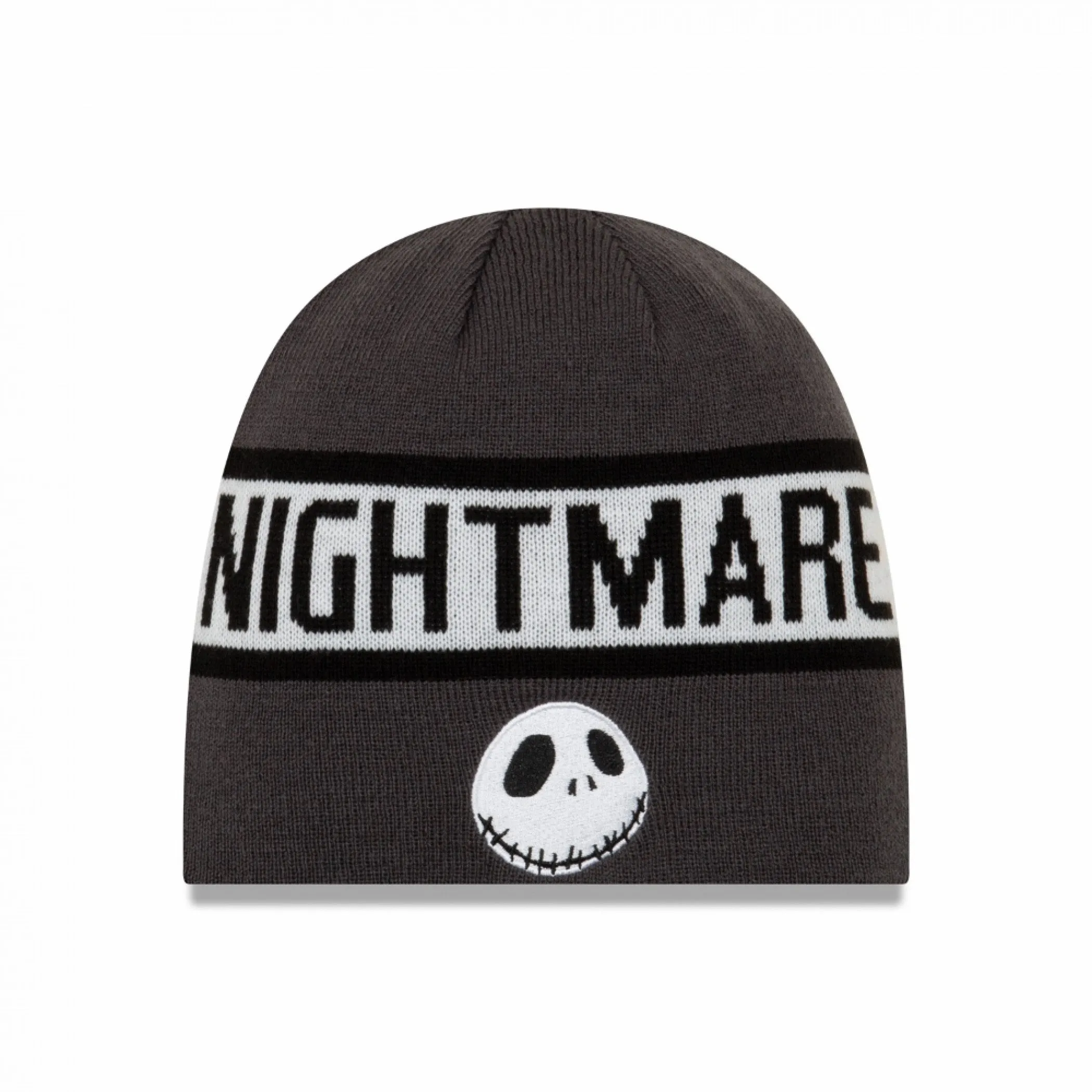 Nightmare Before Christmas Jack Skellington Symbol Reversible Beanie