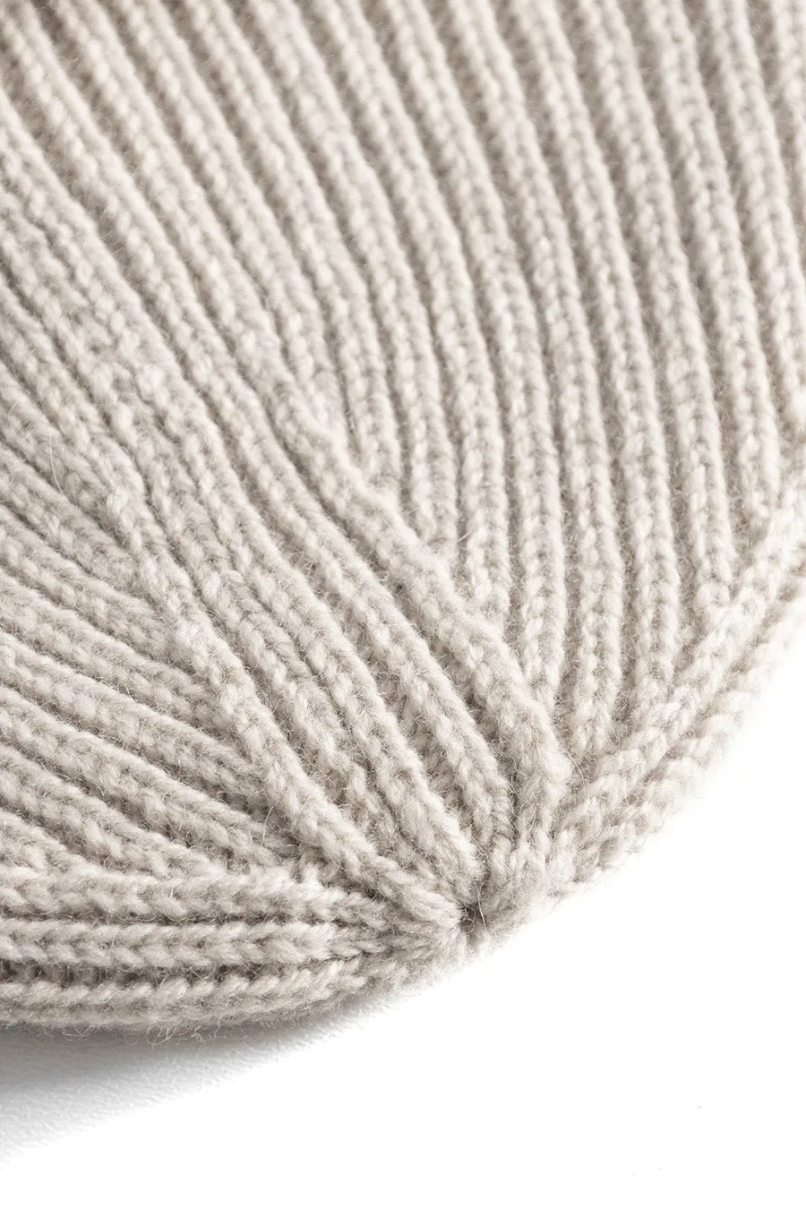 Norse Standard Merino Lambswool Beanie - Oatmeal