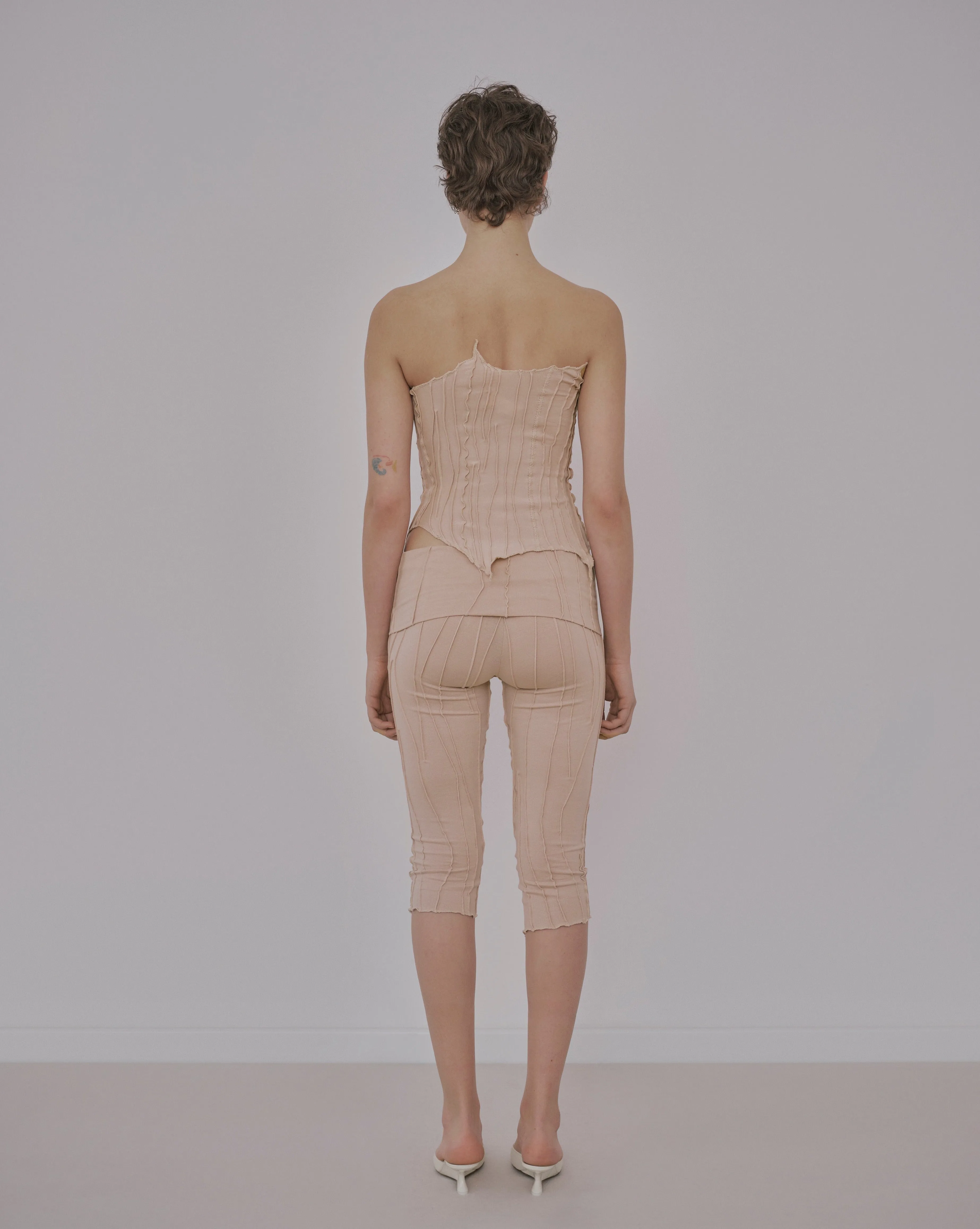 Nude Scraps Corset Top