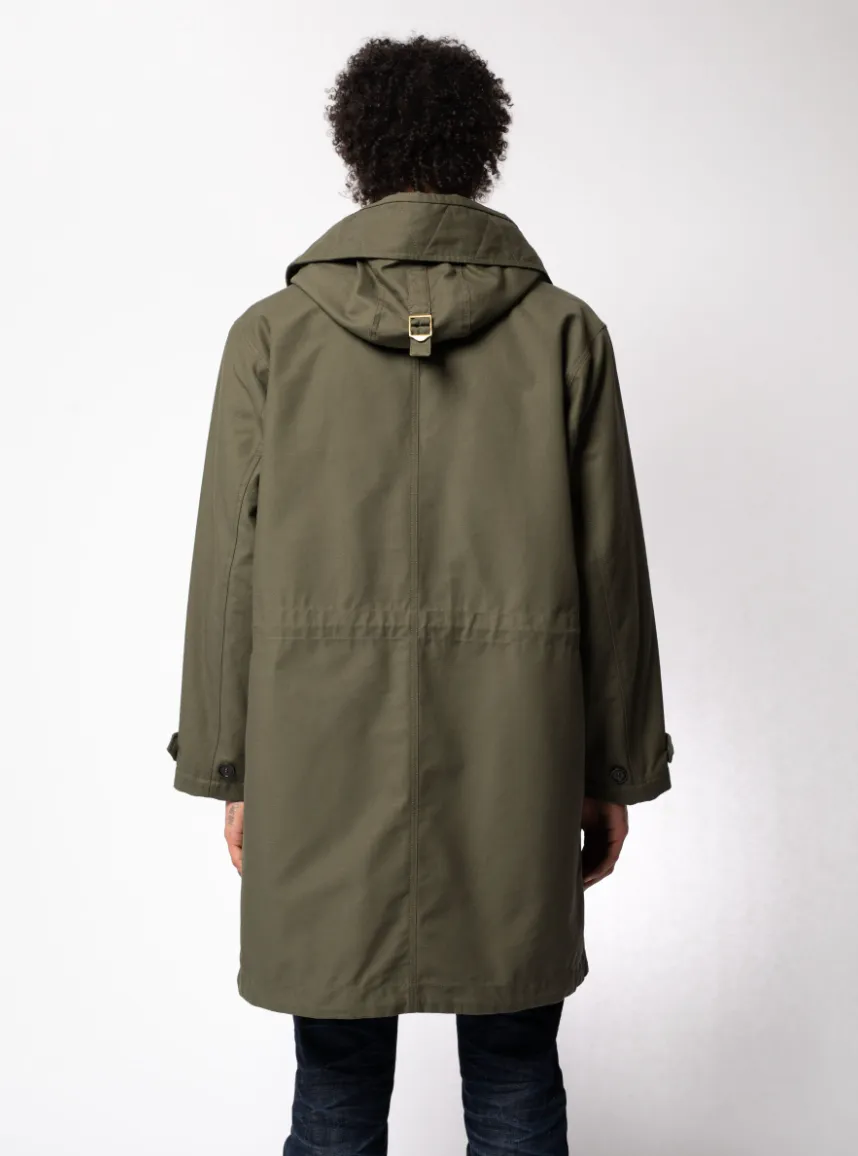 Nudie Jeans Erik Parka Olive