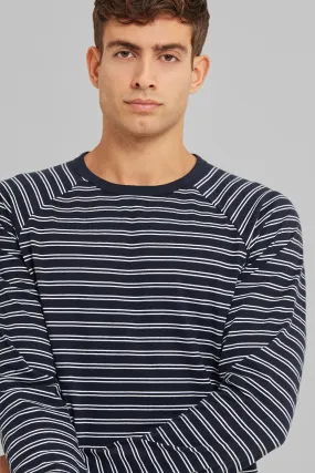 Oscar Striped Cotton-Jersey T-Shirt