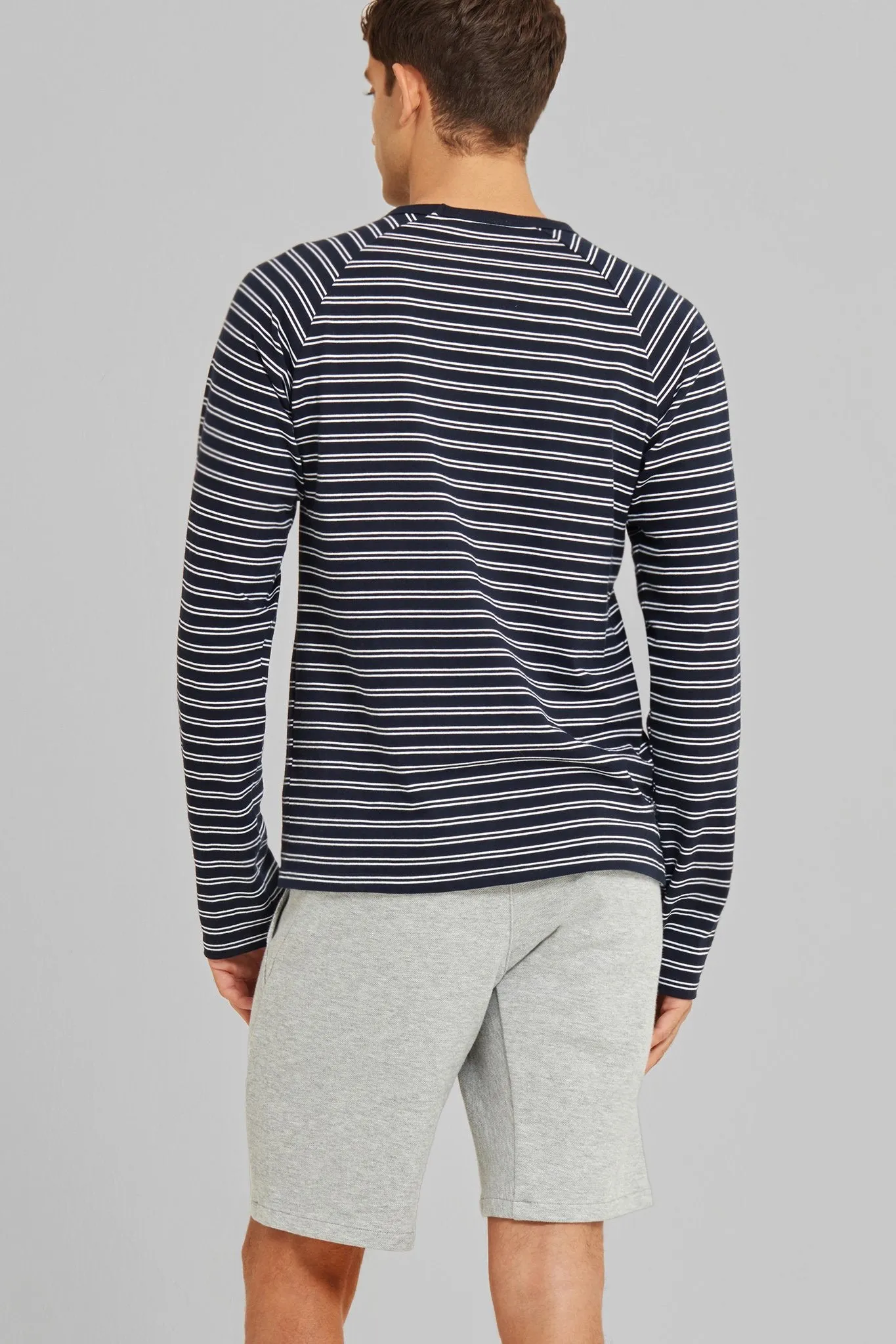 Oscar Striped Cotton-Jersey T-Shirt