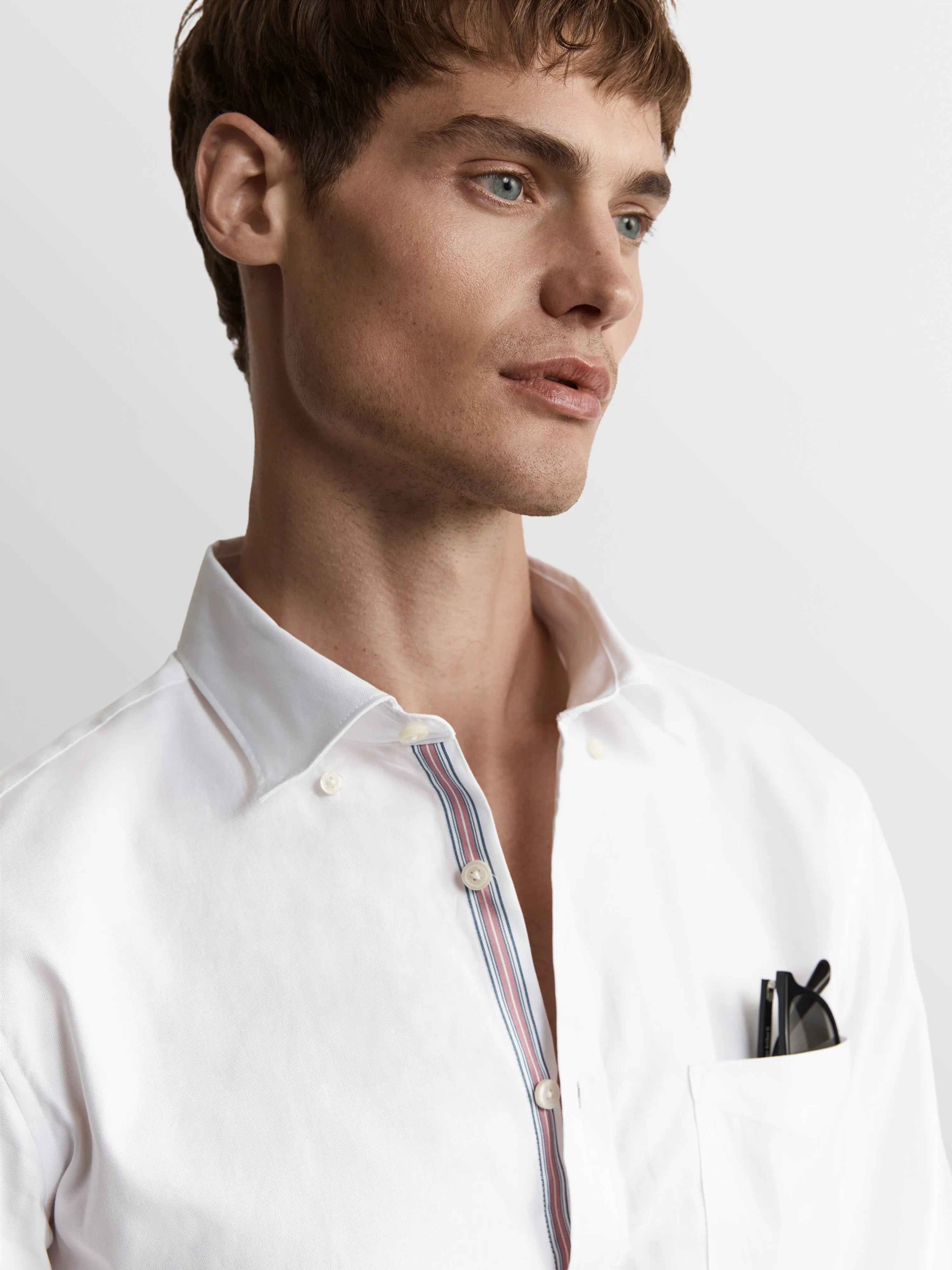 Oxford Slim Fit White Shirt