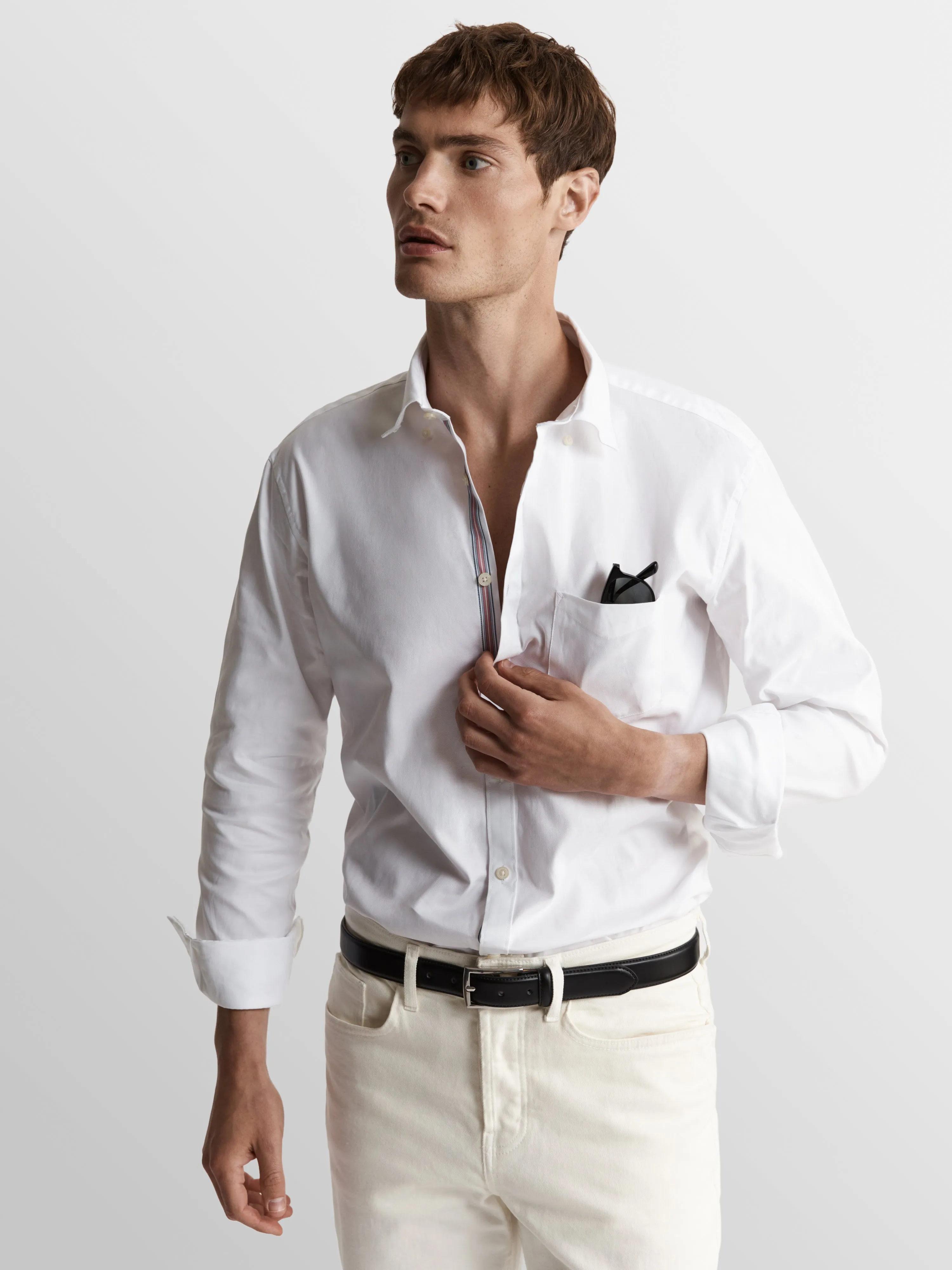 Oxford Slim Fit White Shirt