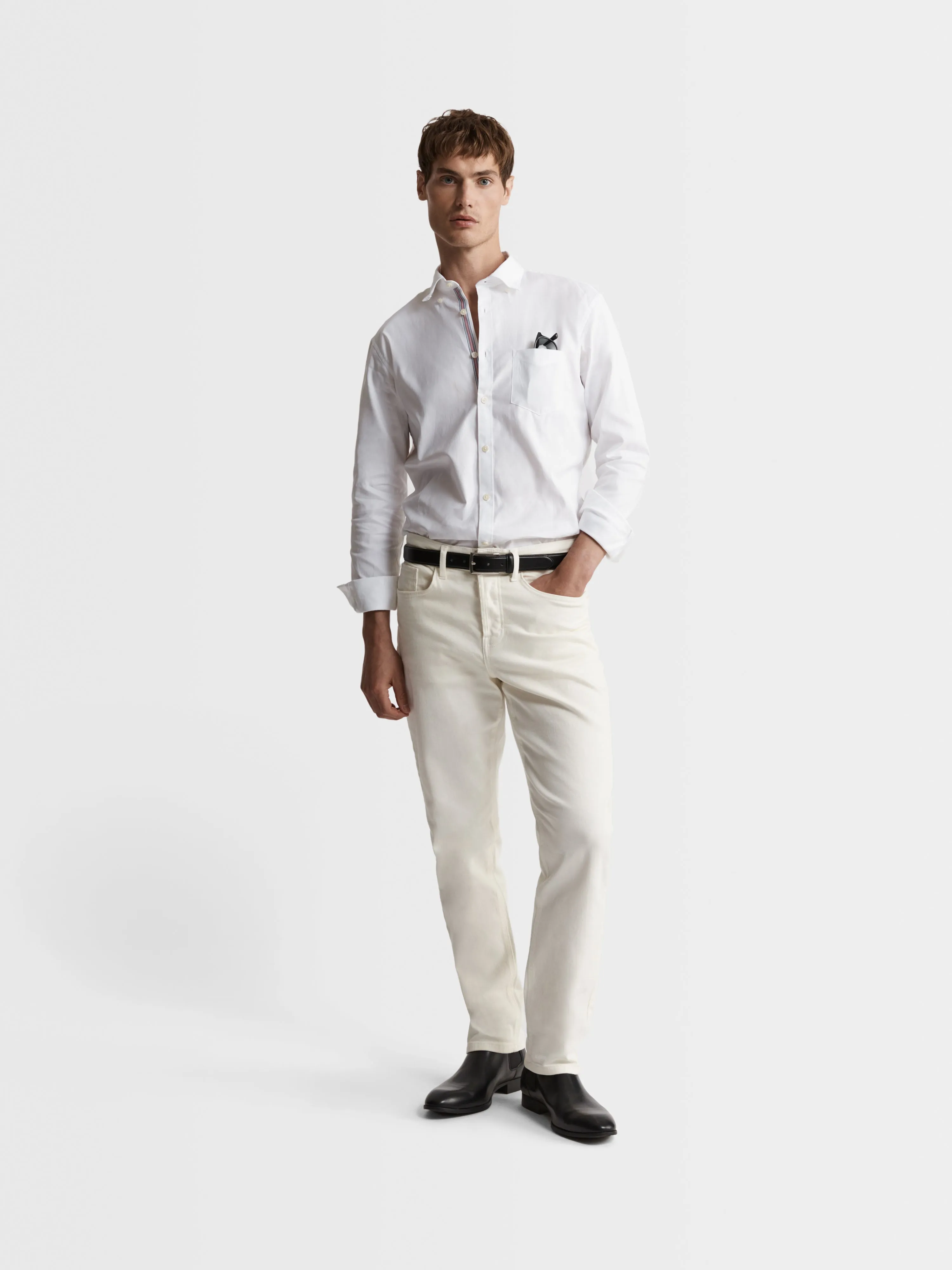 Oxford Slim Fit White Shirt