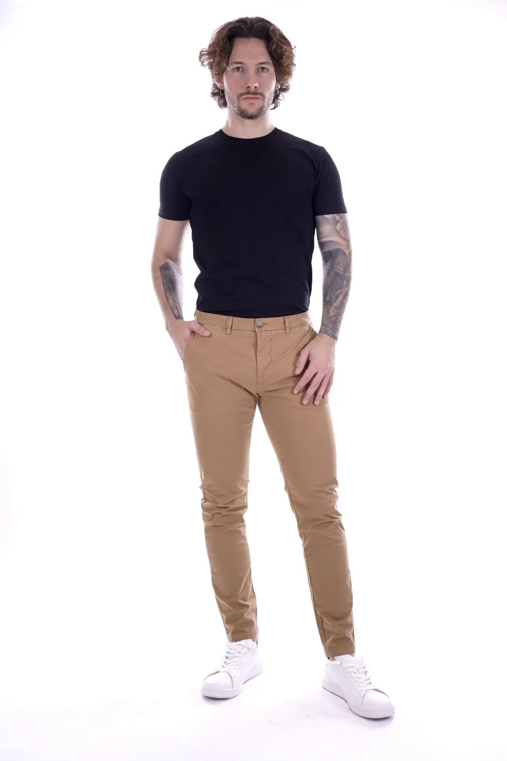 Pantalone Marrone Da Uomo