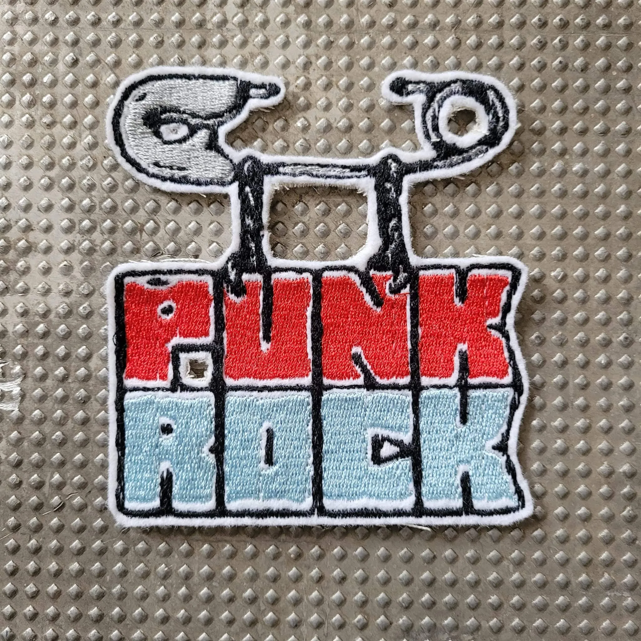 Patch Brodé / Ecusson PUNK ROCK