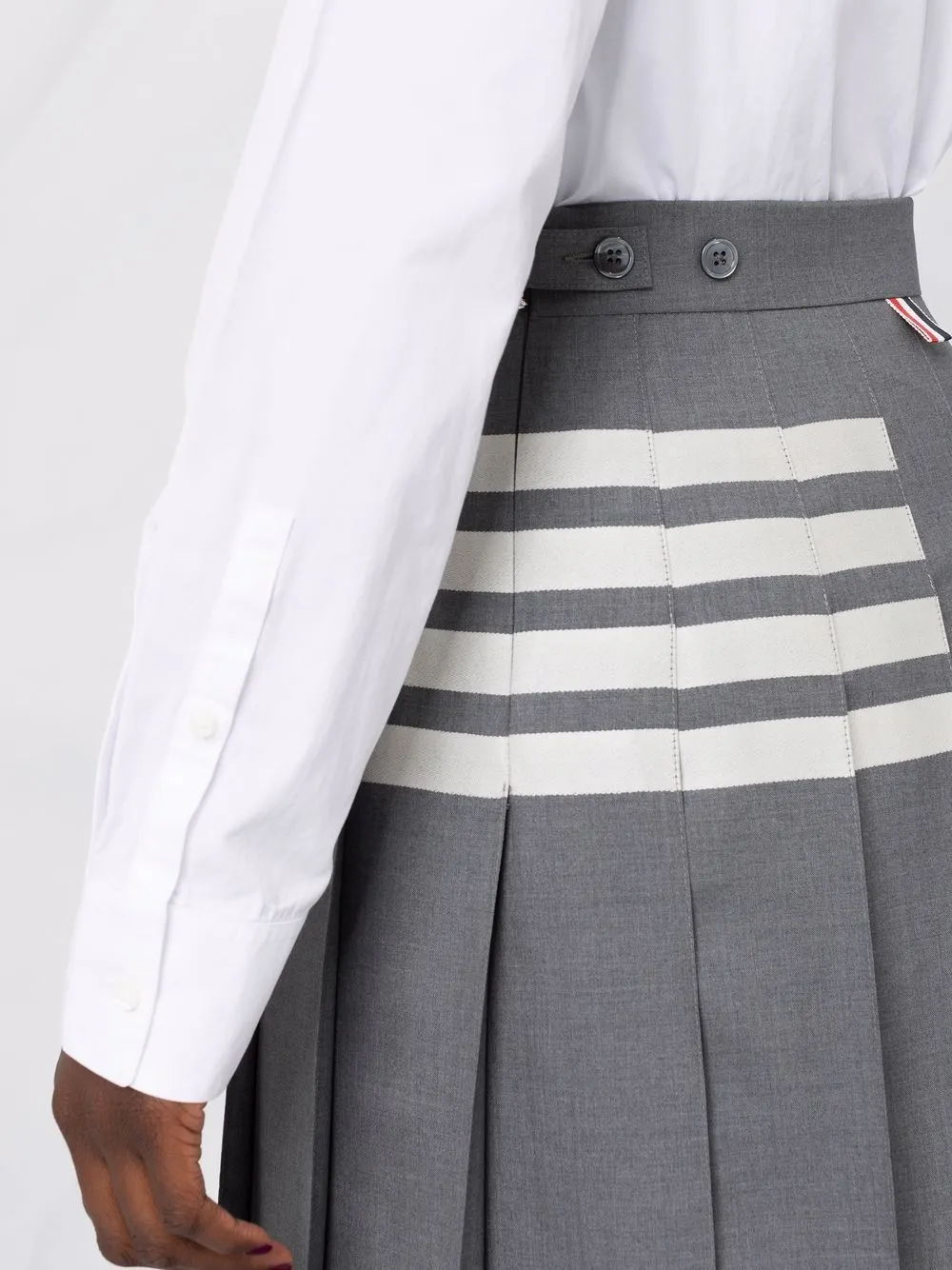 pleated kilt skirt