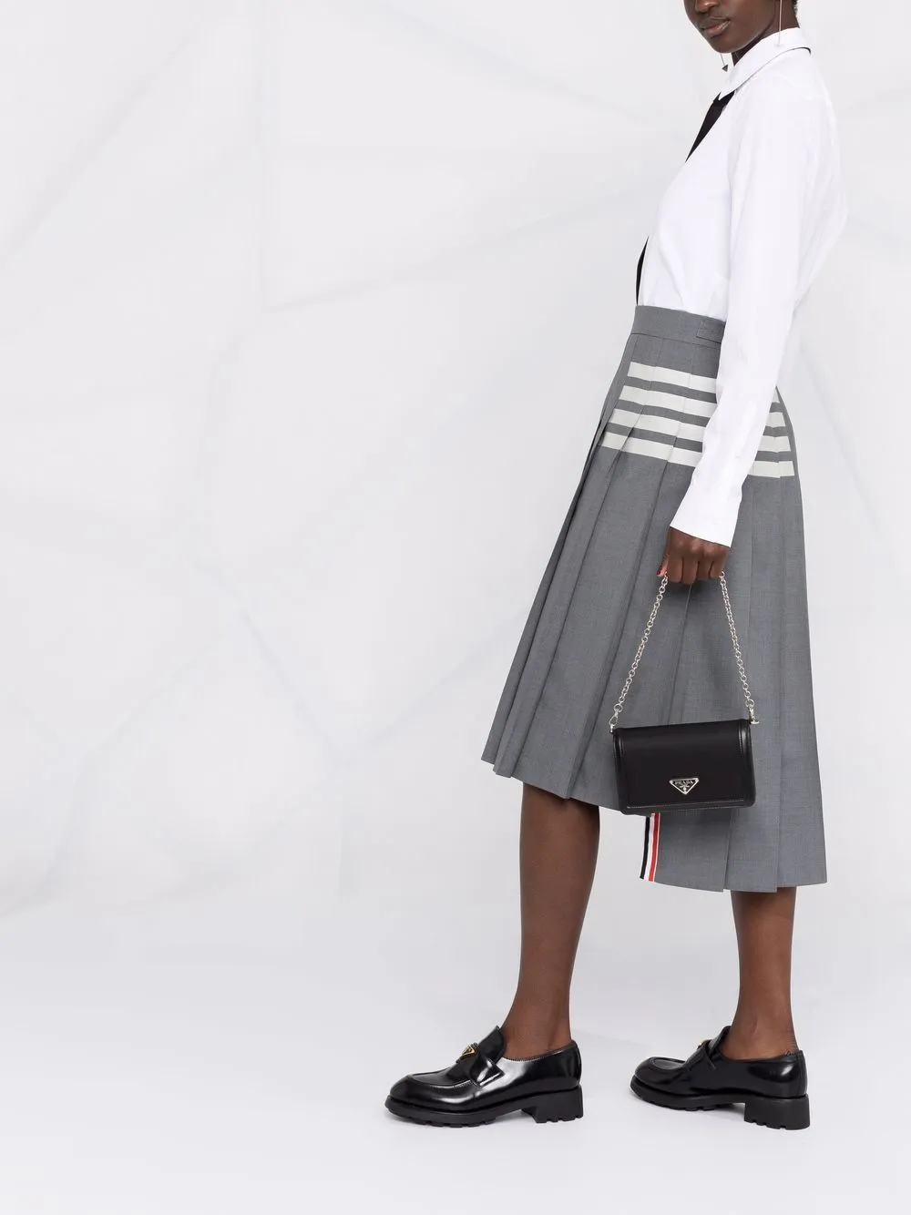 pleated kilt skirt