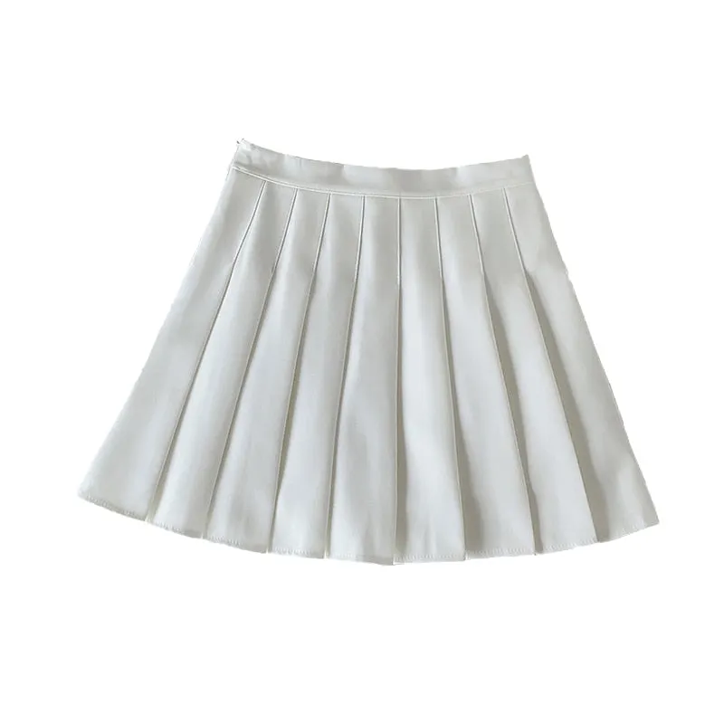 Pleated Tennis Mini Skirt