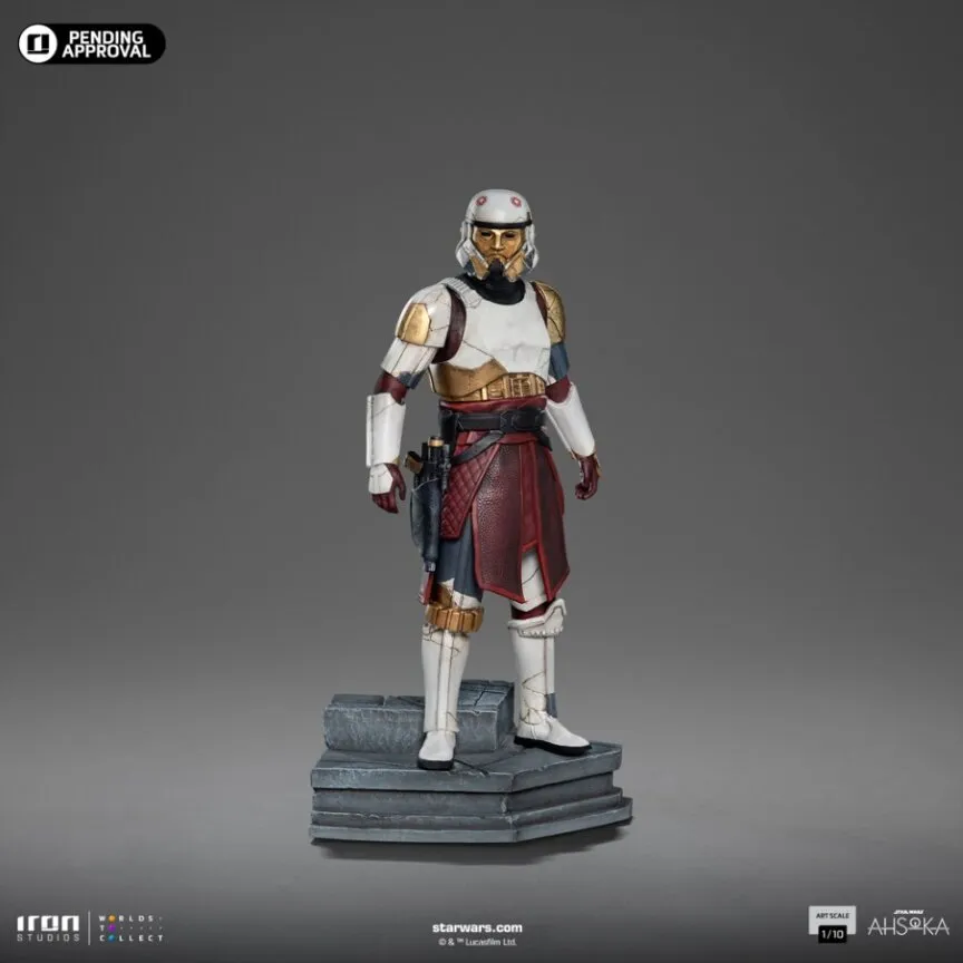 PRE-ORDER: Iron Studios Star Wars Ahsoka Captain Enoch Art Scale 1/10 Statue