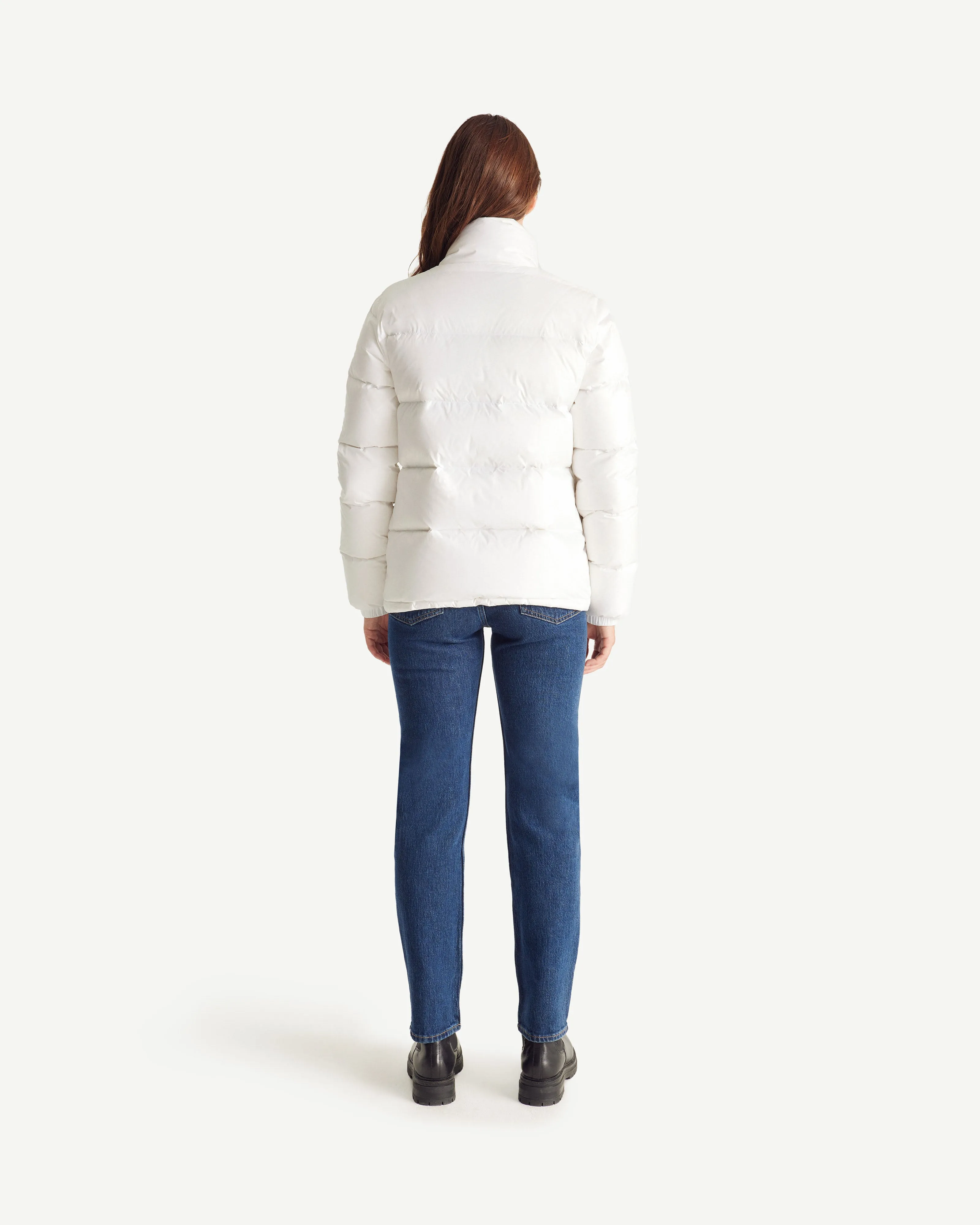 Quilted down jacket White Cardiff