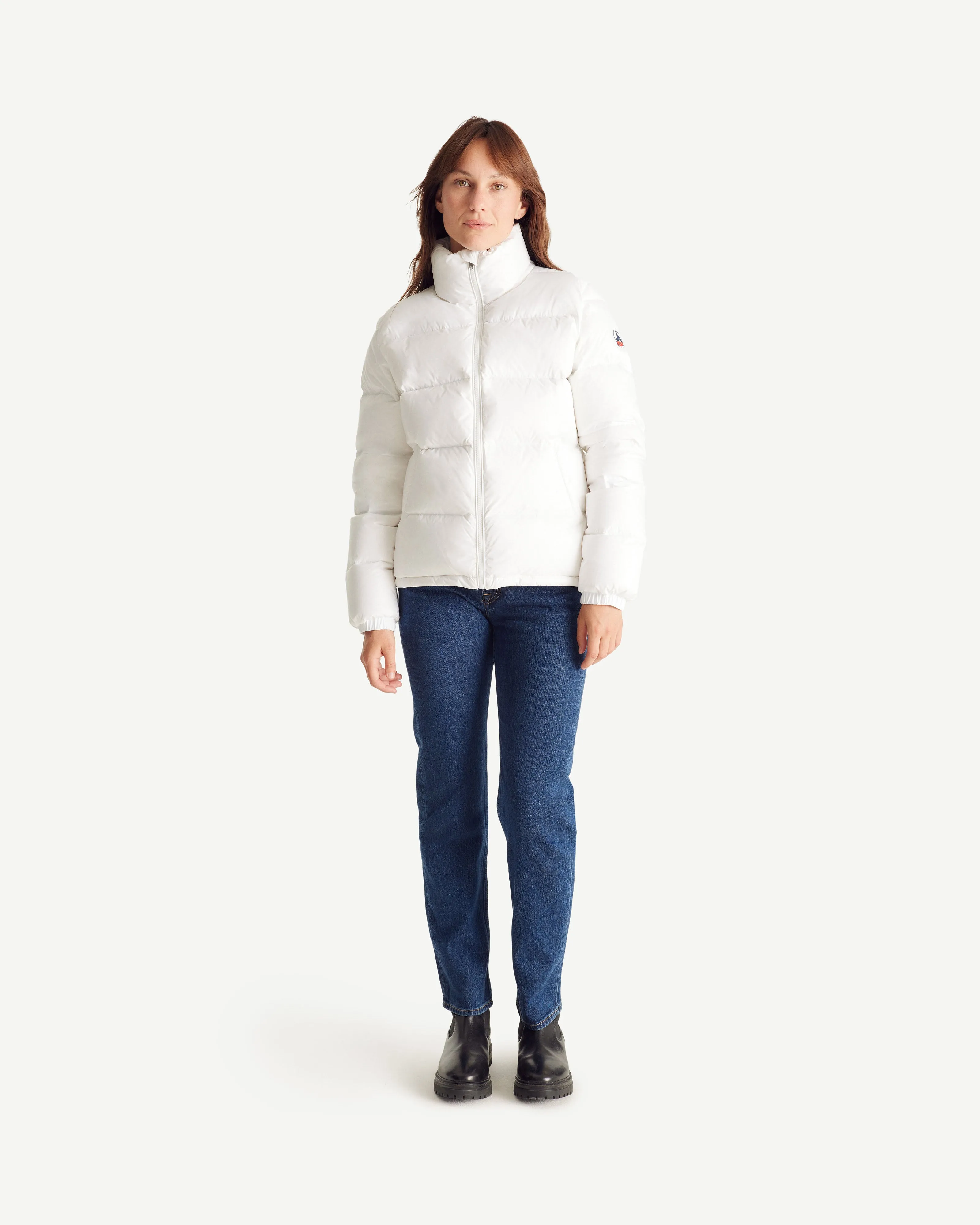 Quilted down jacket White Cardiff