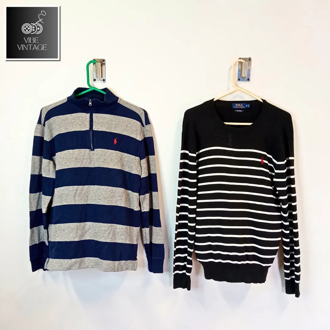 RALPH LAUREN POLO SWEATERS - 14 PCS