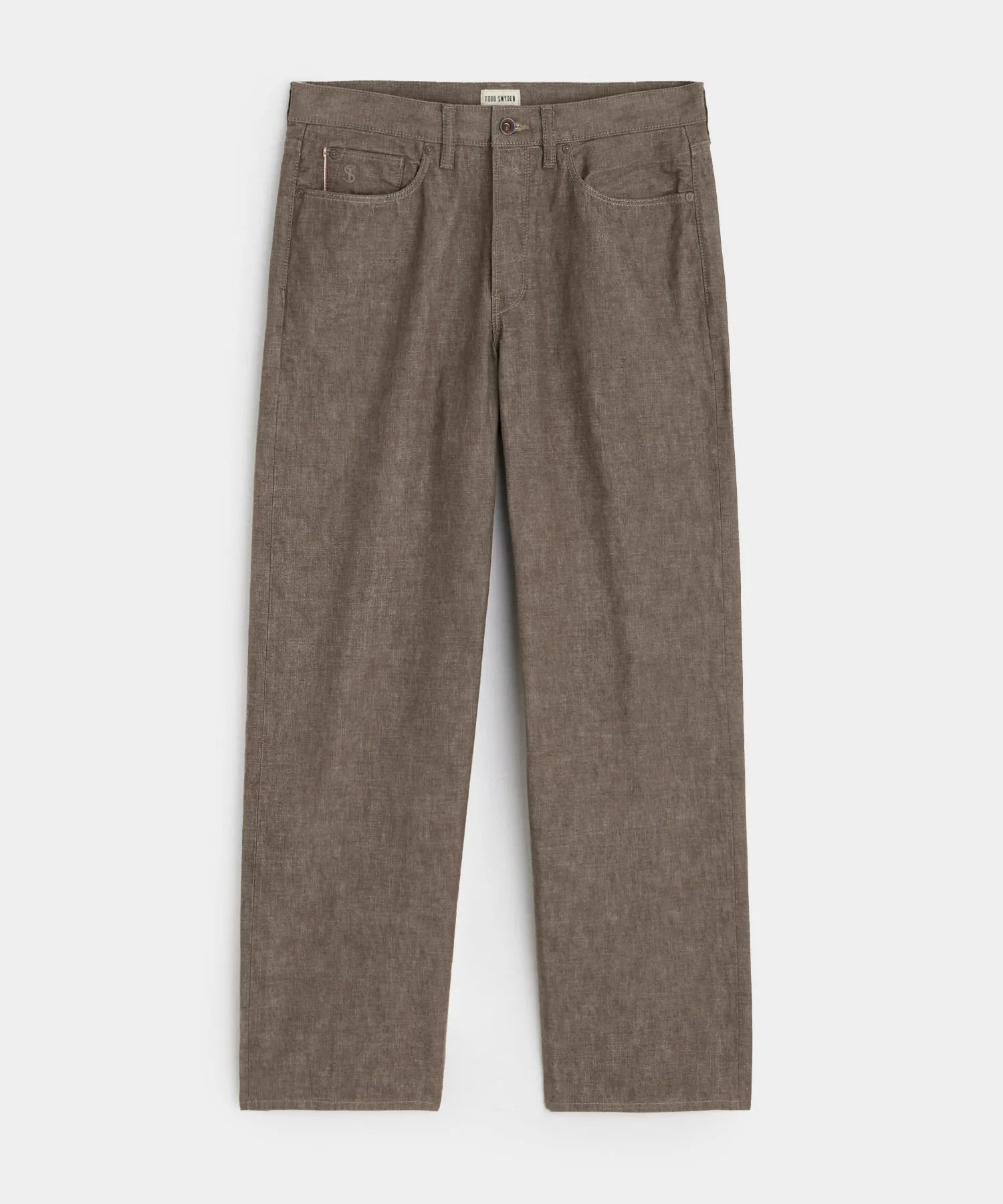 Relaxed Lightweight Japanese Selvedge Jean in Whiskey