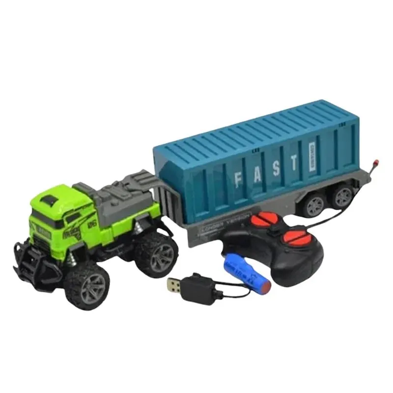 Remote Control Cargo Container Trailer