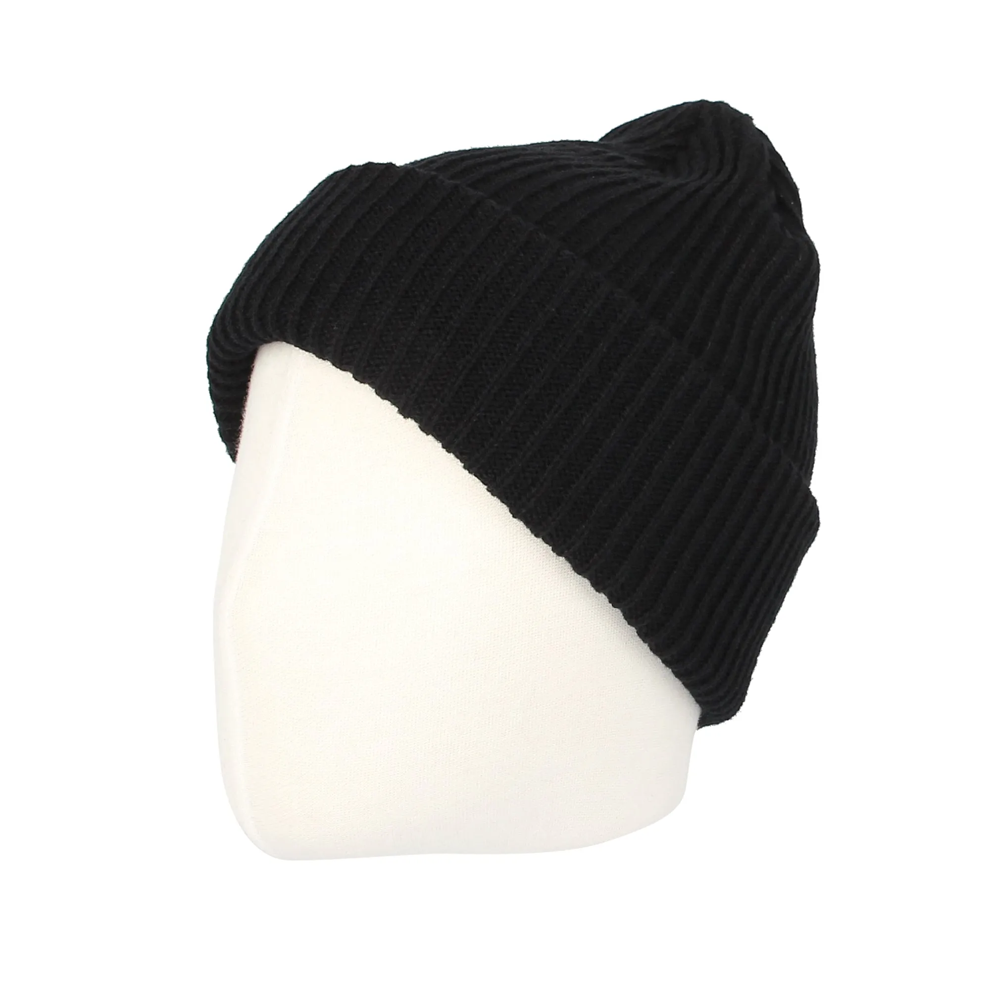 Ribbed Knit Beanie Winter Hat Slouchy Watch Cap GZ50019