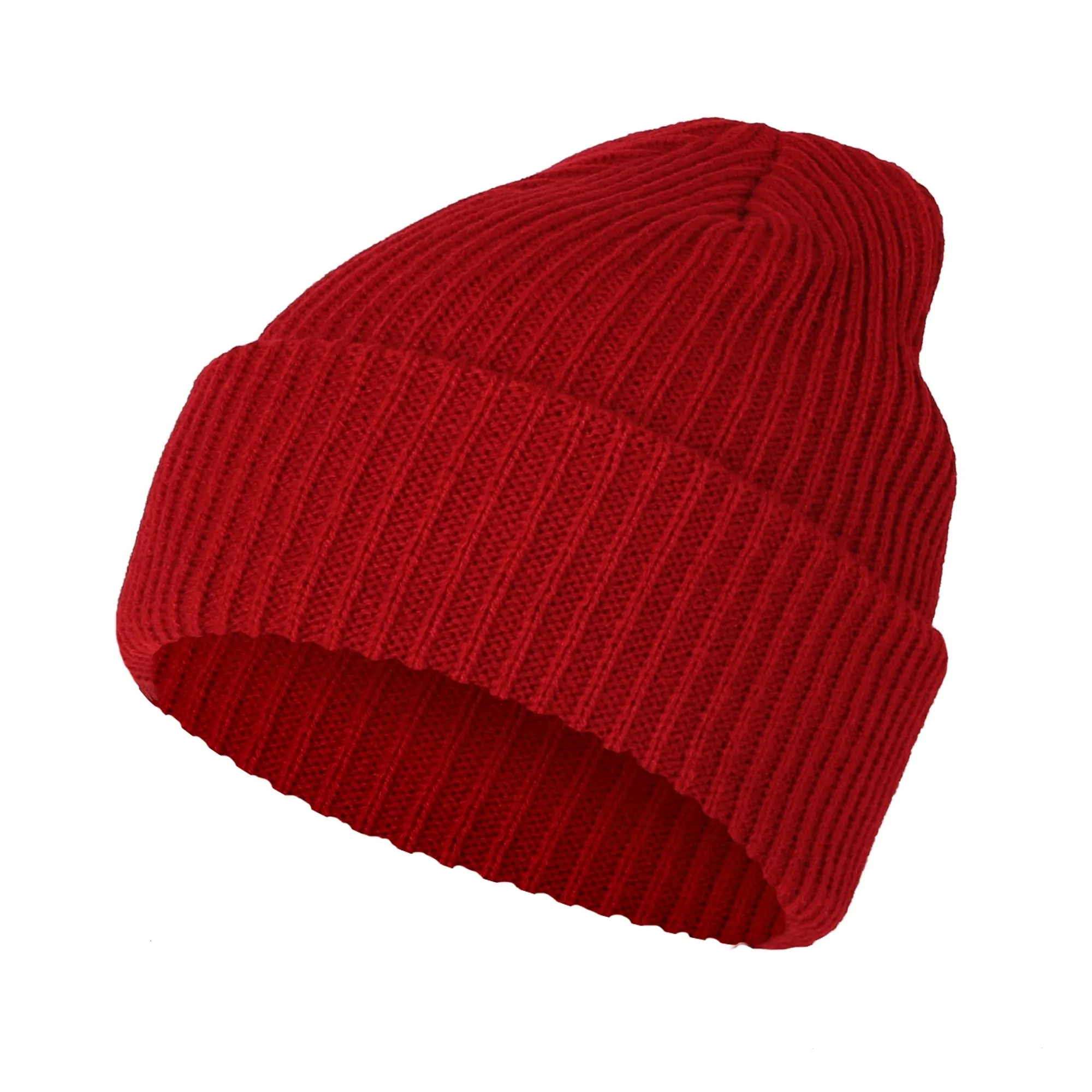 Ribbed Knit Beanie Winter Hat Slouchy Watch Cap GZ50019