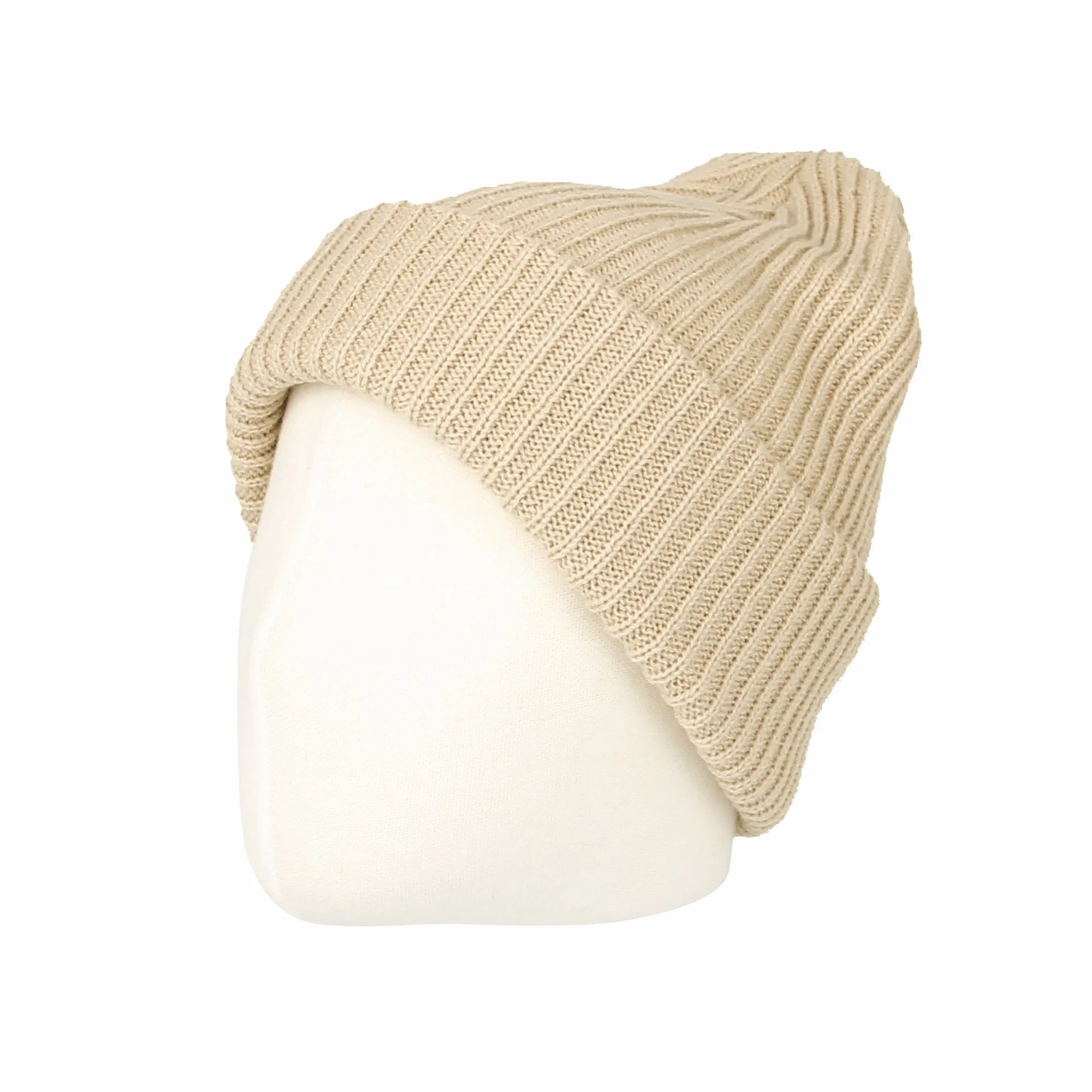 Ribbed Knit Beanie Winter Hat Slouchy Watch Cap GZ50019