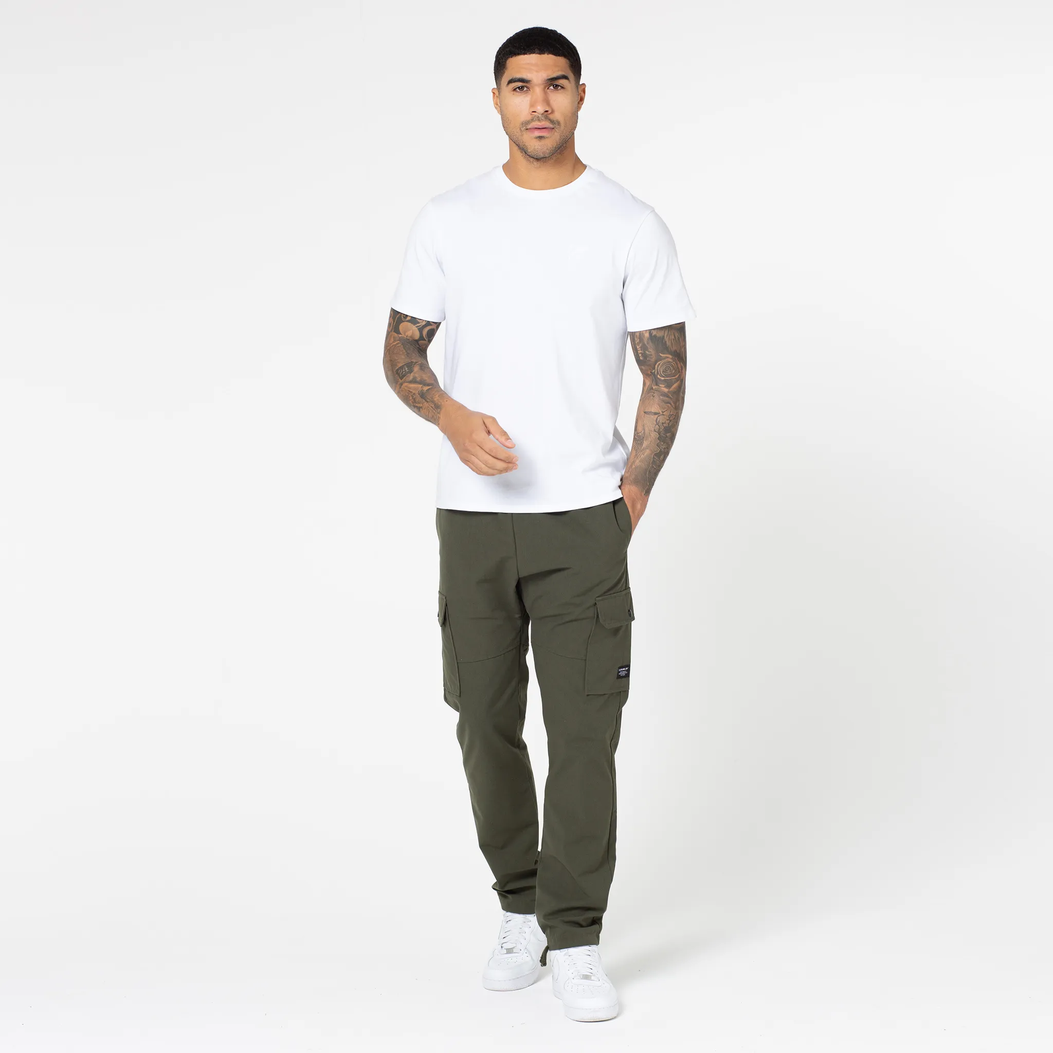 Ripstop Open Hem Cargo Pant | Khaki