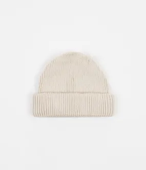 RoToTo Cotton Roll-Up Beanie - Ivory