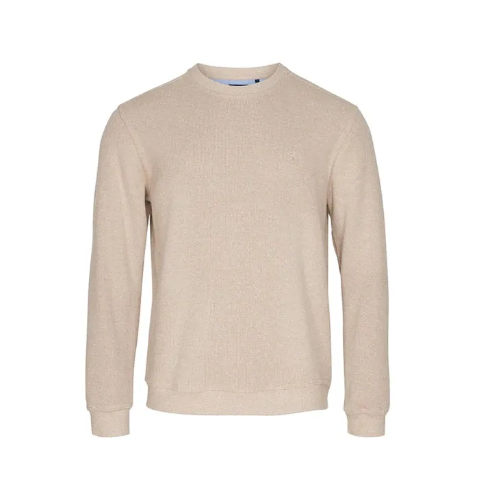 Sea Ranch Mens Winston Crew Neck Sand