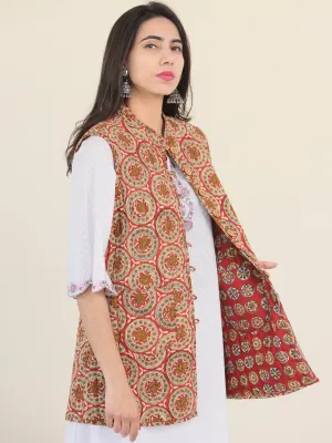 Shishir Adya Quilted Reversible Sleeveless Jacket