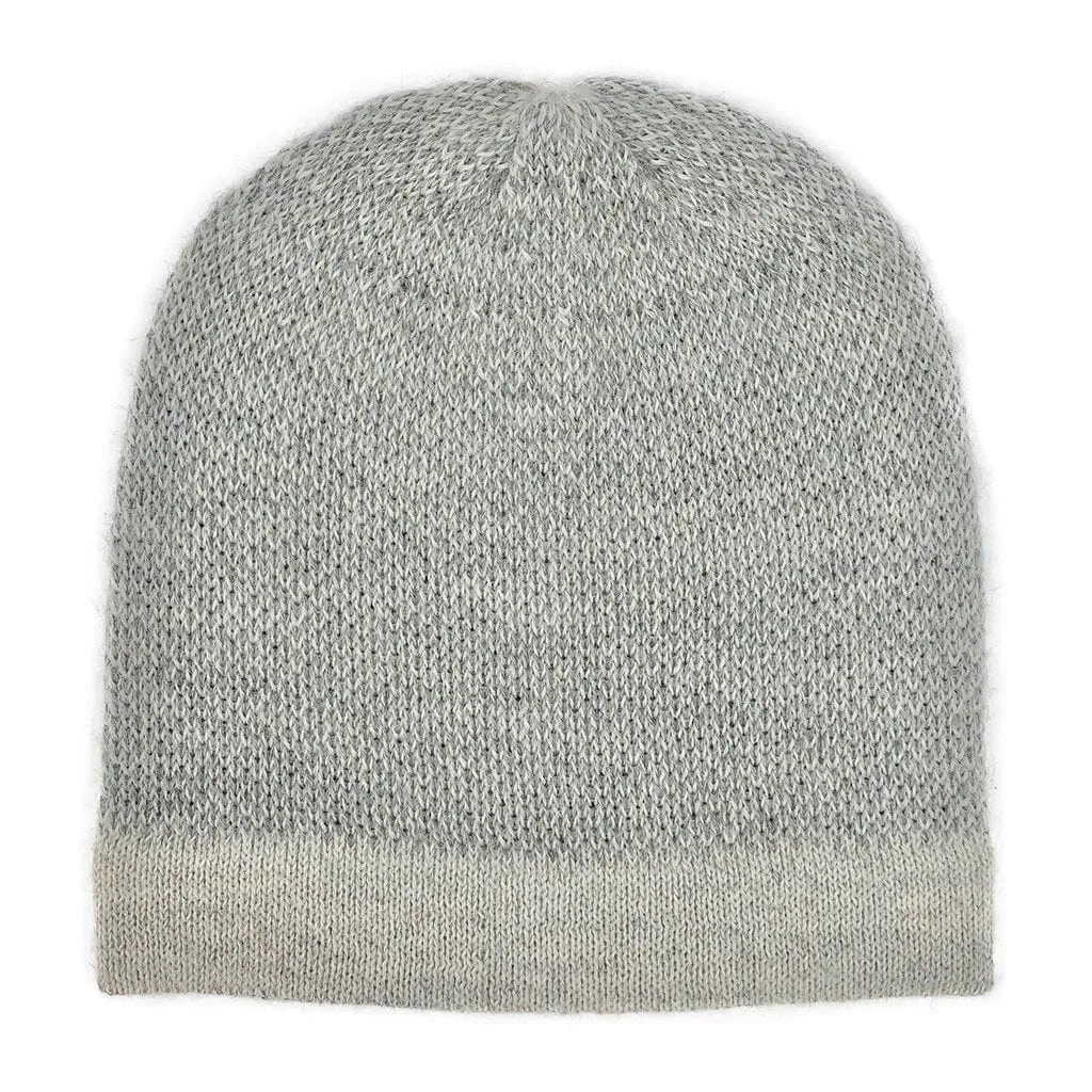 SLATE   SALT Interwoven Alpaca Beanie Gray